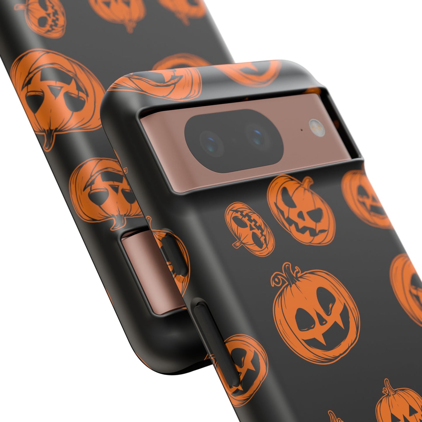 Custom Cute Spooky Halloween Phone Case, Pumpkeen, Protective iPhone, Samsung Galaxy, and Google Pixel devices