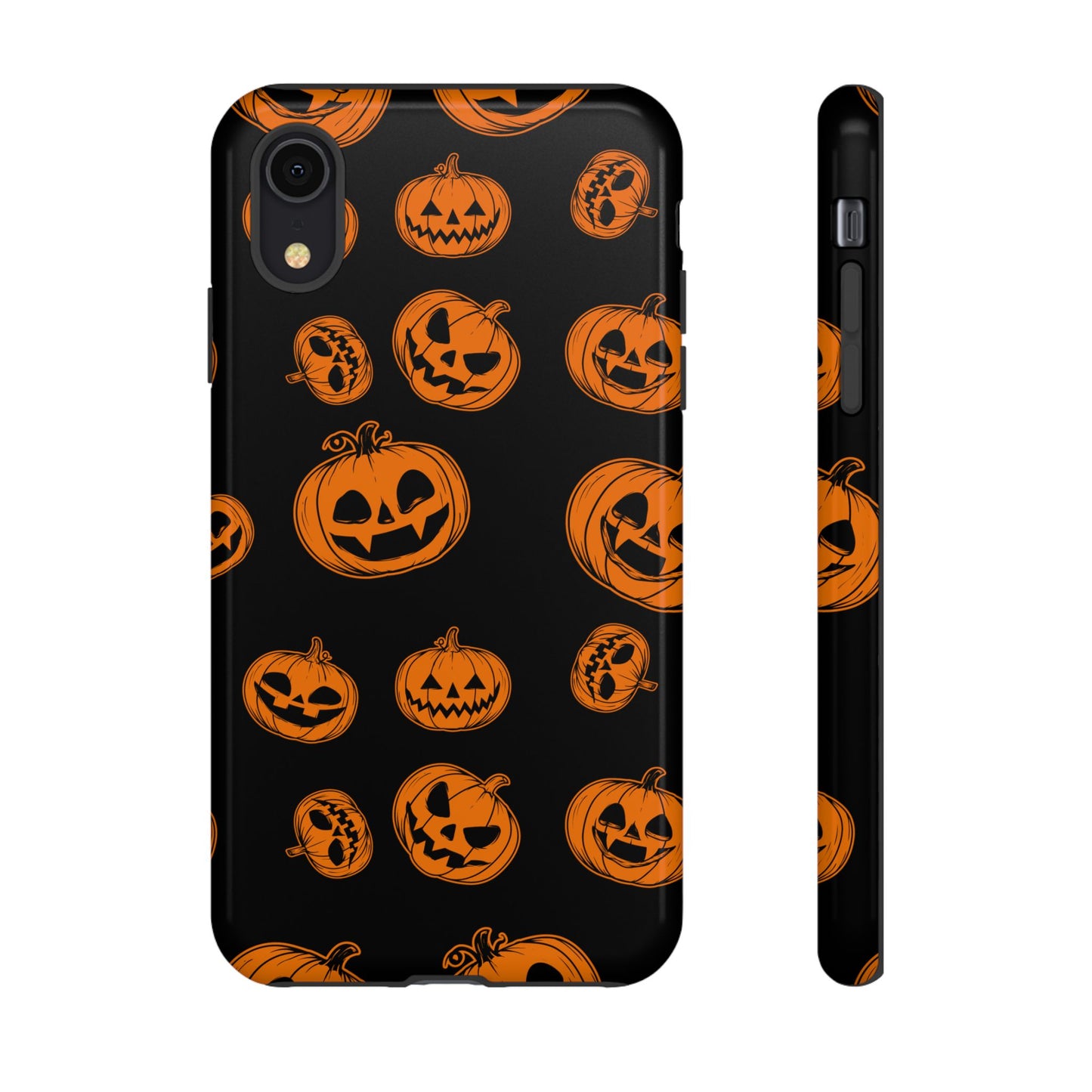 Custom Cute Spooky Halloween Phone Case, Pumpkeen,  Protective iPhone, Samsung Galaxy, and Google Pixel devices