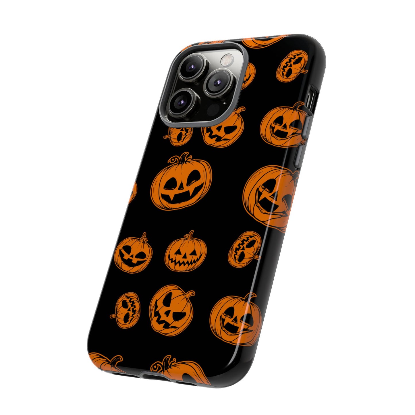 Custom Cute Spooky Halloween Phone Case, Pumpkeen,  Protective iPhone, Samsung Galaxy, and Google Pixel devices