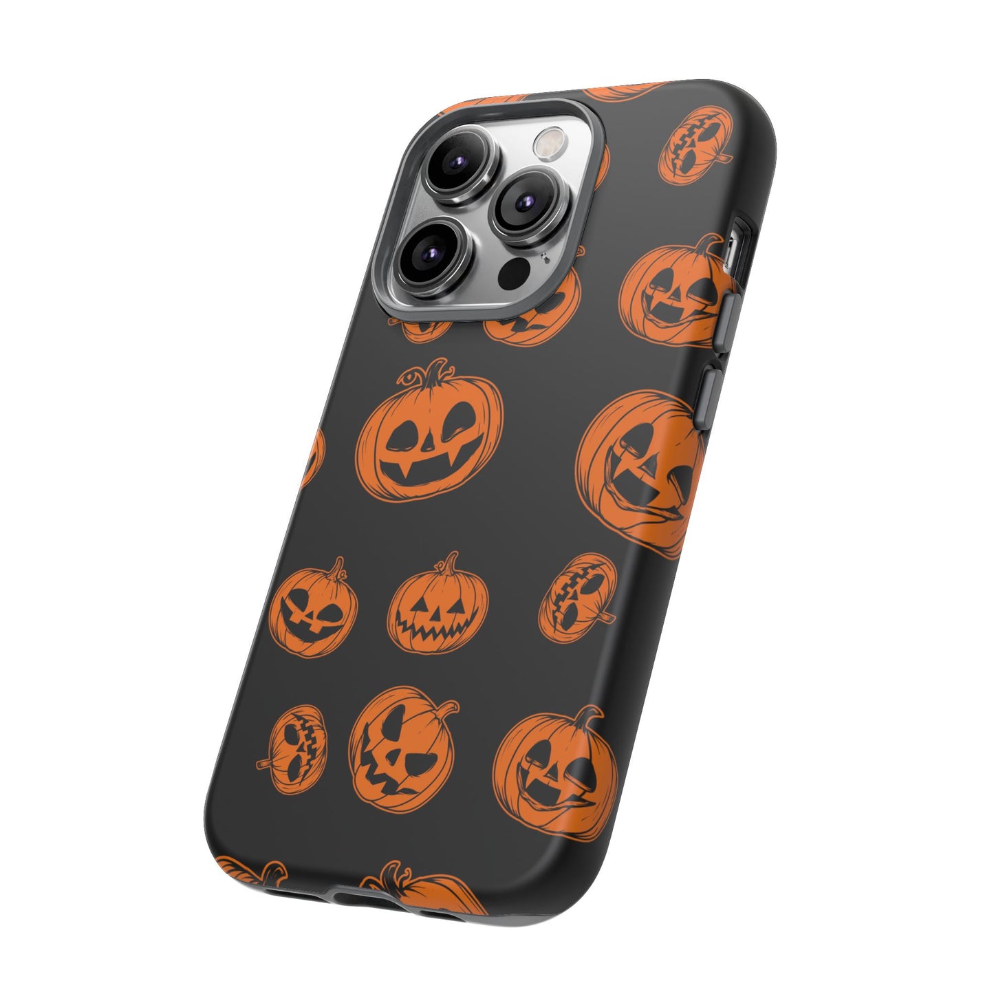 Custom Cute Spooky Halloween Phone Case, Pumpkeen,  Protective iPhone, Samsung Galaxy, and Google Pixel devices