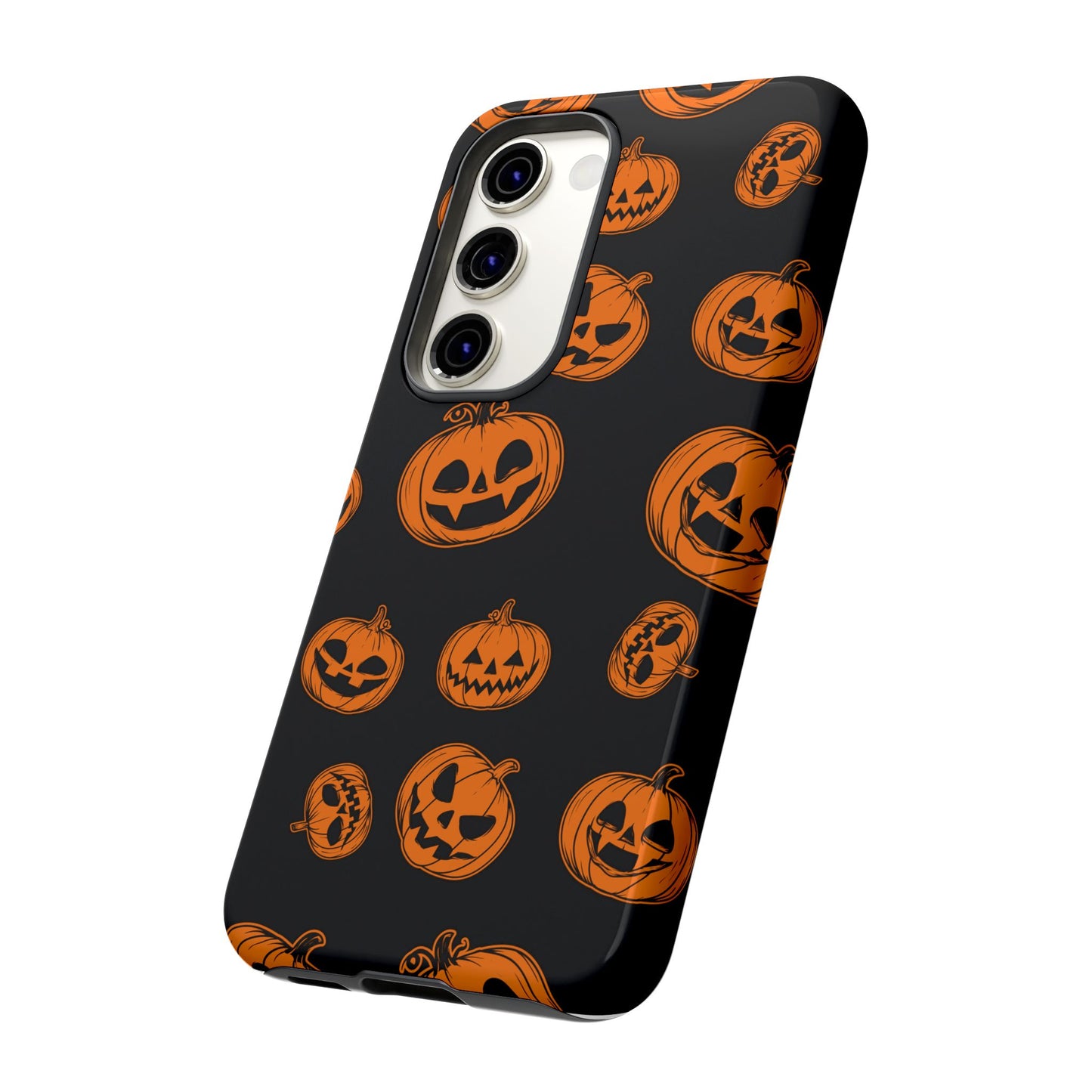 Custom Cute Spooky Halloween Phone Case, Pumpkeen,  Protective iPhone, Samsung Galaxy, and Google Pixel devices