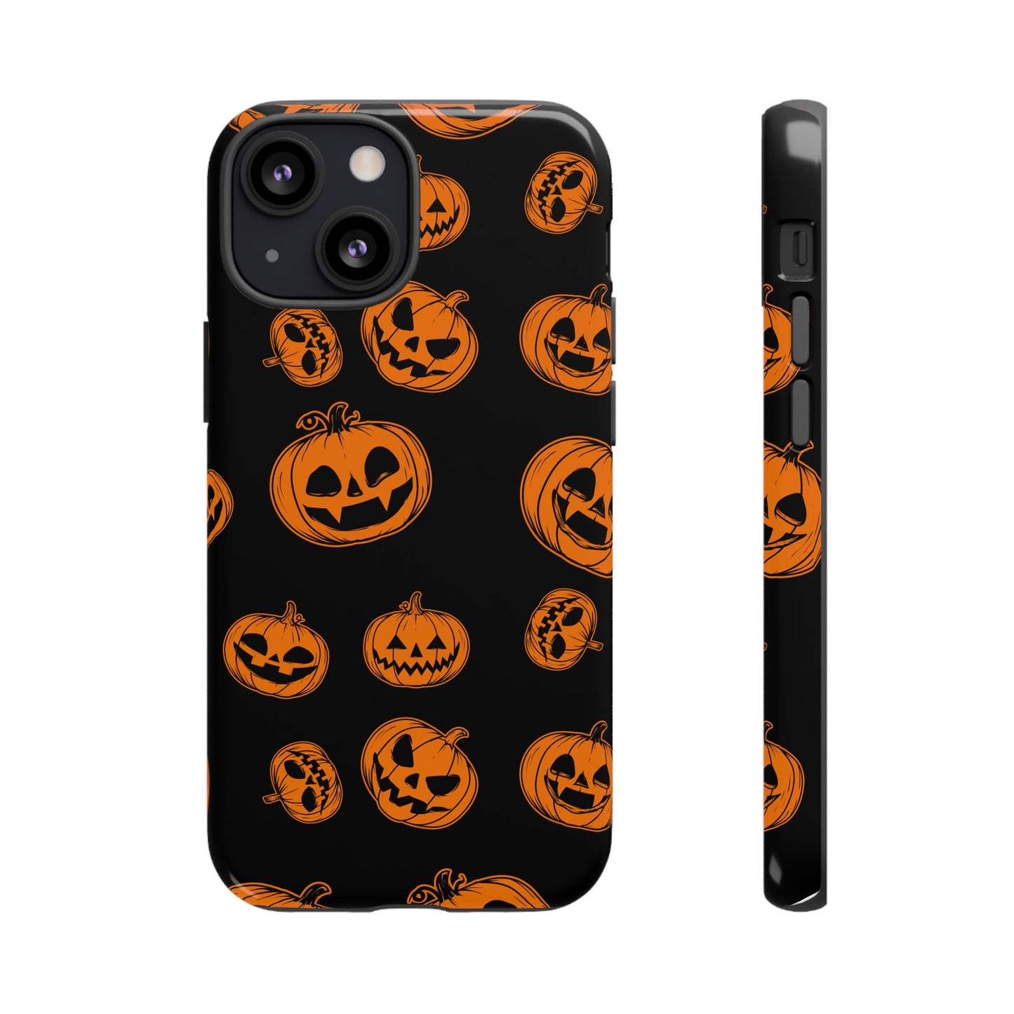 Custom Cute Spooky Halloween Phone Case, Pumpkeen,  Protective iPhone, Samsung Galaxy, and Google Pixel devices