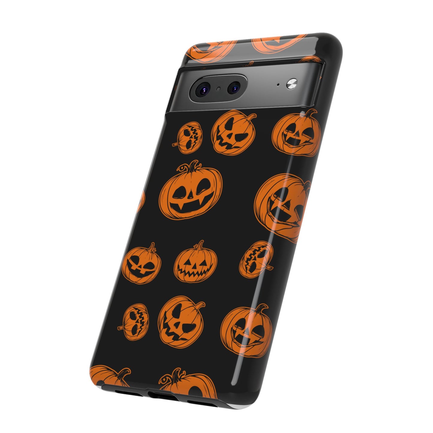 Custom Cute Spooky Halloween Phone Case, Pumpkeen,  Protective iPhone, Samsung Galaxy, and Google Pixel devices