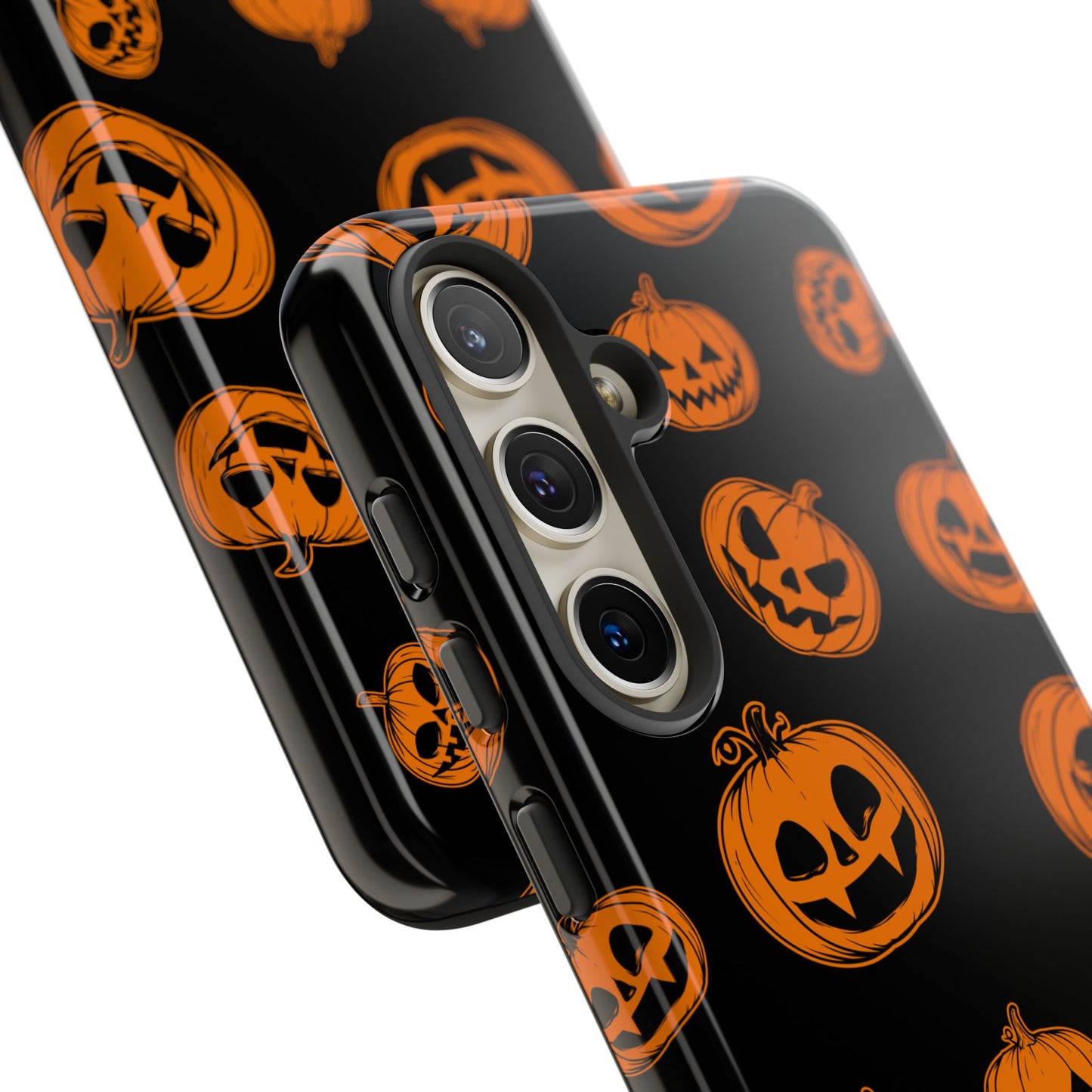 Custom Cute Spooky Halloween Phone Case, Pumpkeen,  Protective iPhone, Samsung Galaxy, and Google Pixel devices