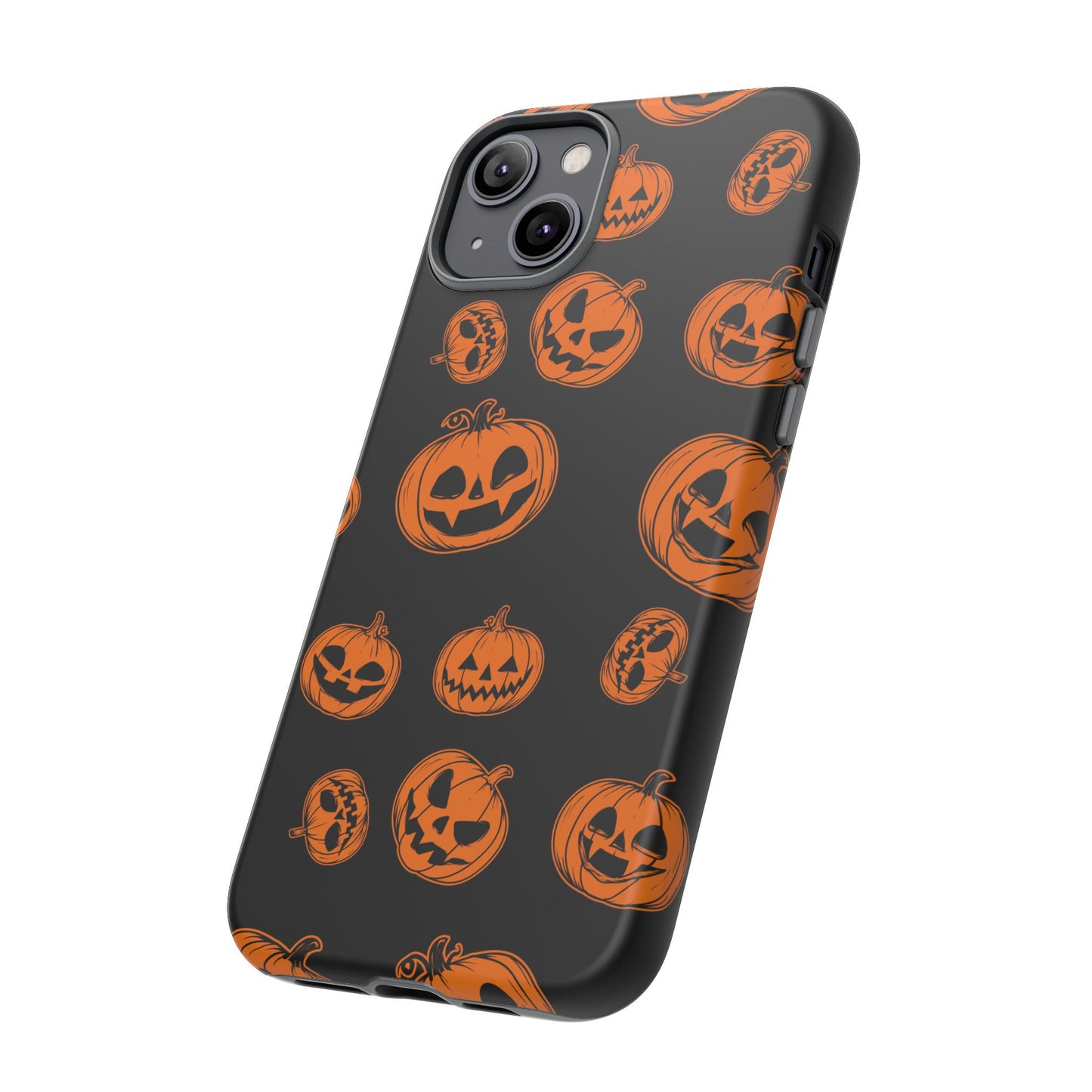 Custom Cute Spooky Halloween Phone Case, Pumpkeen,  Protective iPhone, Samsung Galaxy, and Google Pixel devices