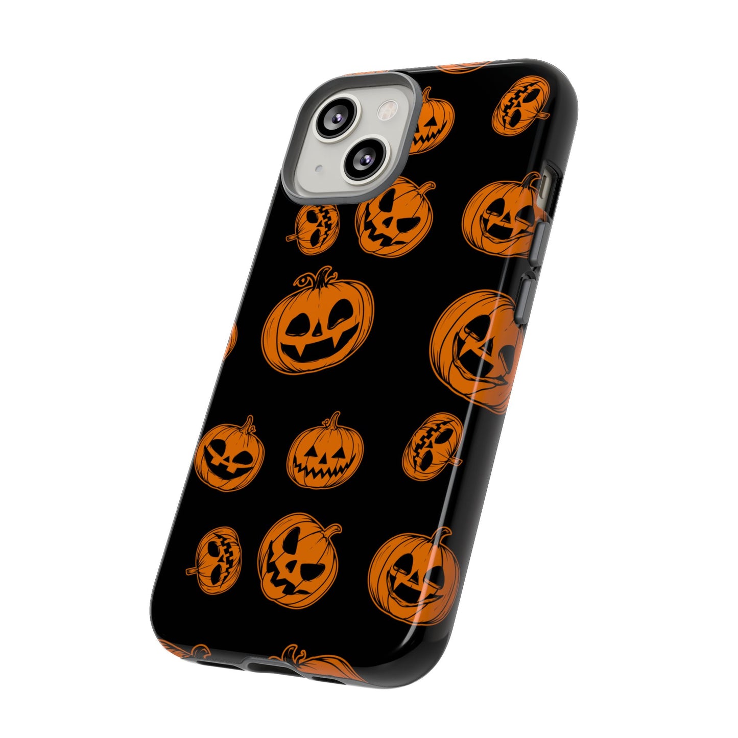 Custom Cute Spooky Halloween Phone Case, Pumpkeen,  Protective iPhone, Samsung Galaxy, and Google Pixel devices