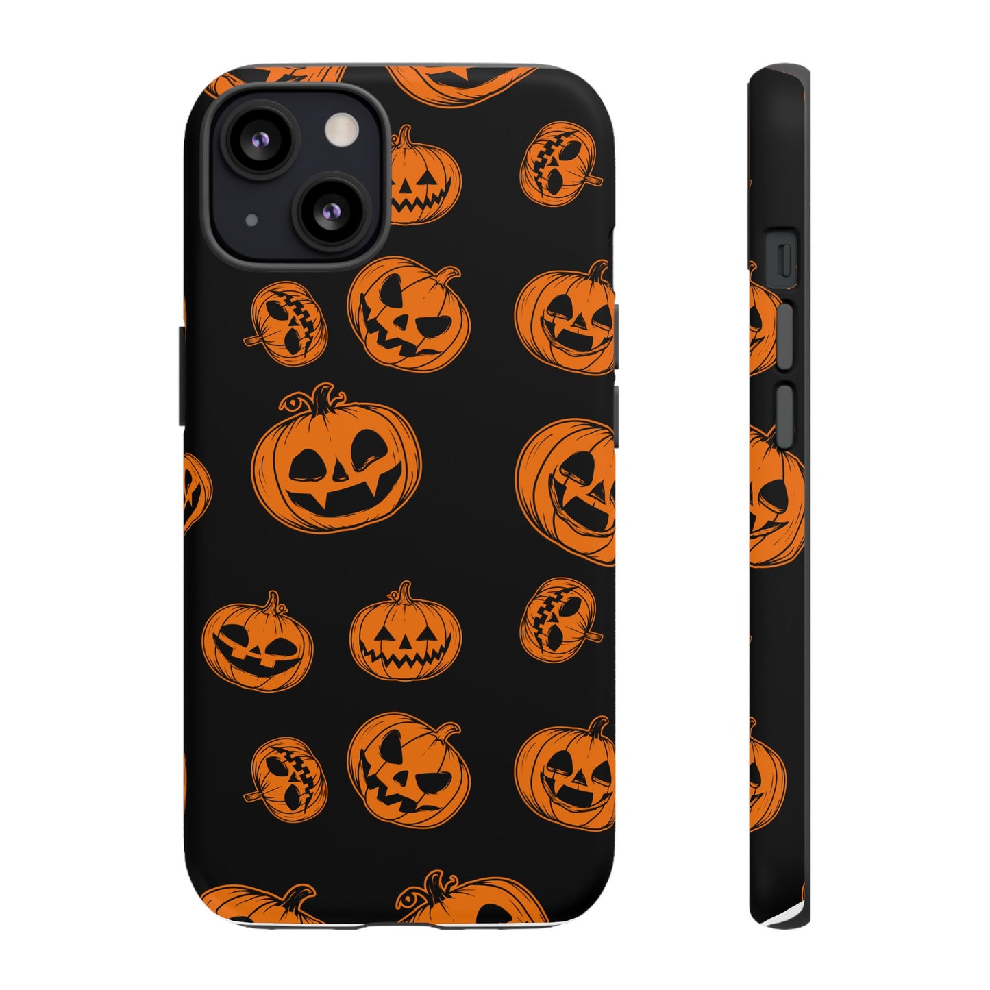 Custom Cute Spooky Halloween Phone Case, Pumpkeen,  Protective iPhone, Samsung Galaxy, and Google Pixel devices