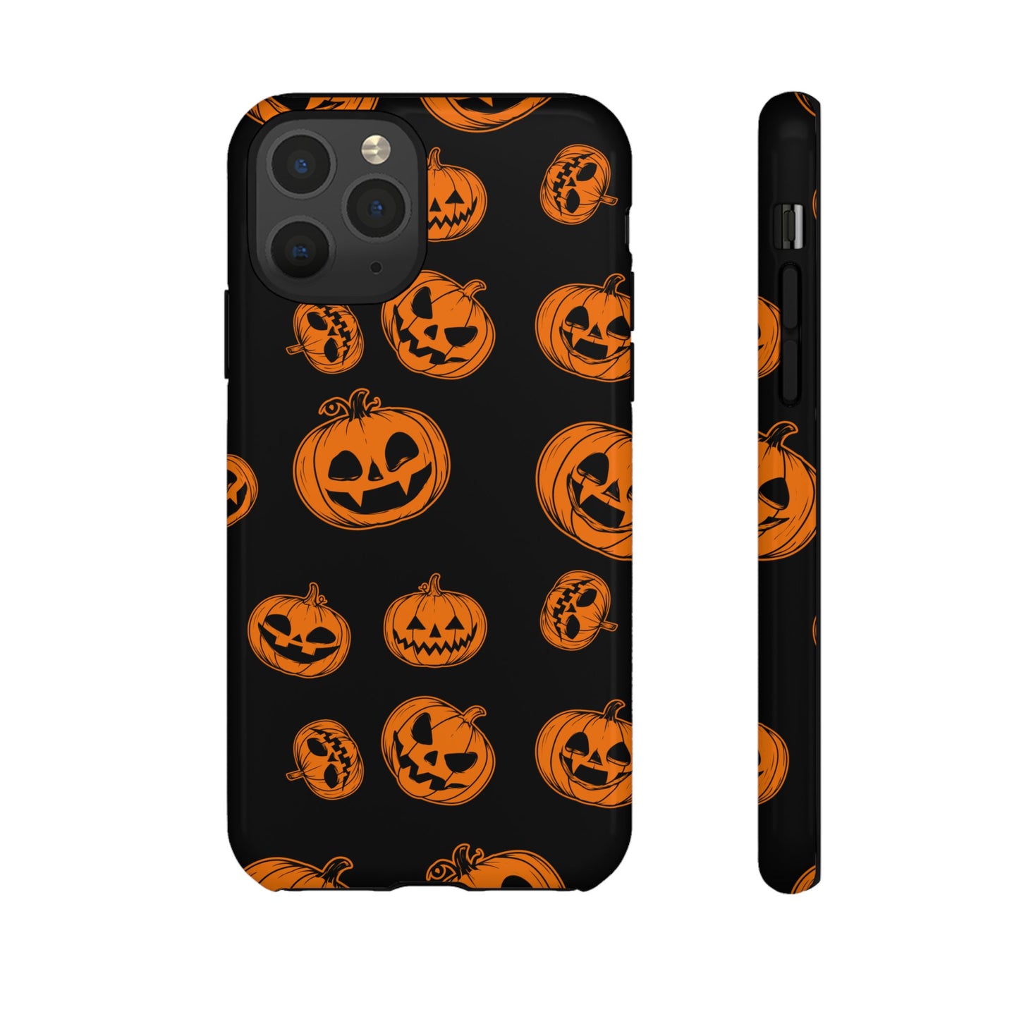 Custom Cute Spooky Halloween Phone Case, Pumpkeen,  Protective iPhone, Samsung Galaxy, and Google Pixel devices