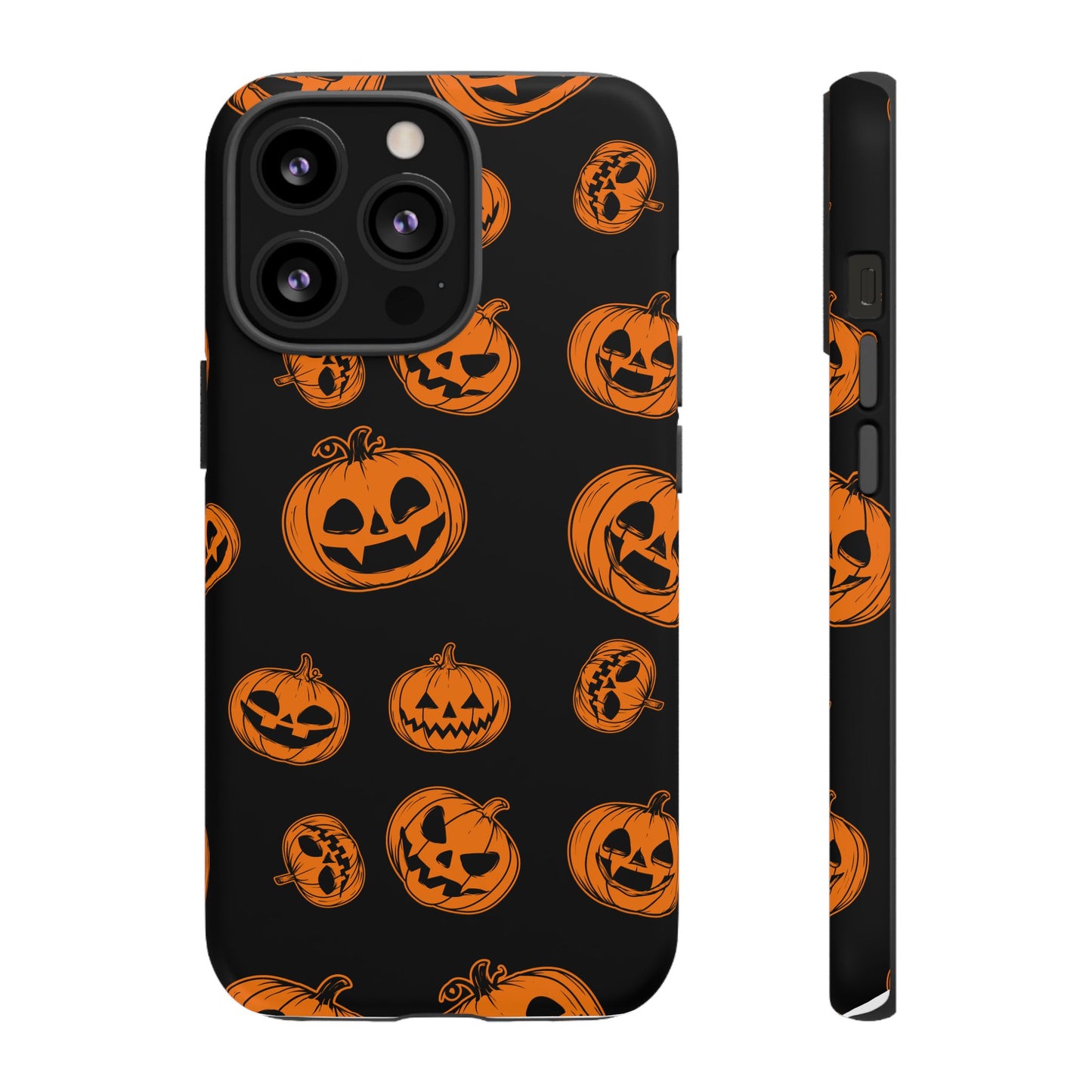 Custom Cute Spooky Halloween Phone Case, Pumpkeen,  Protective iPhone, Samsung Galaxy, and Google Pixel devices