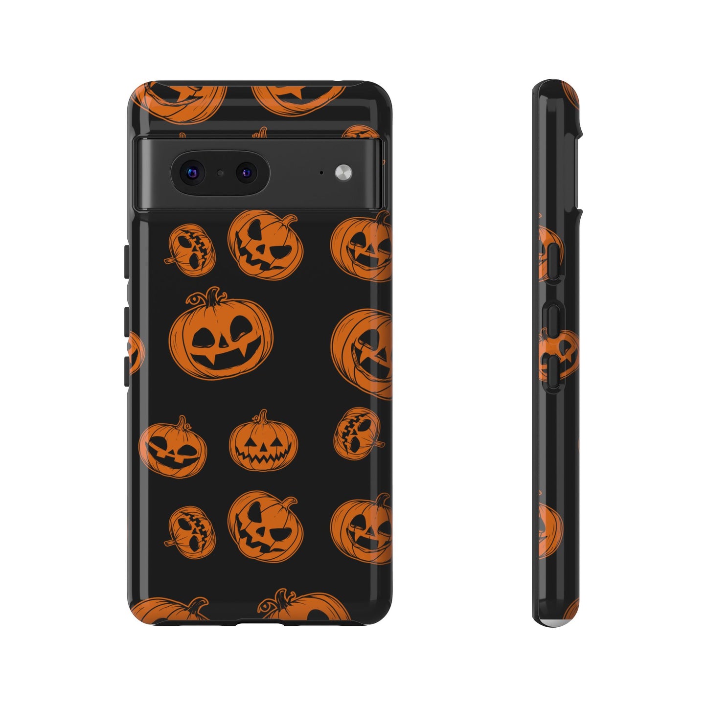 Custom Cute Spooky Halloween Phone Case, Pumpkeen,  Protective iPhone, Samsung Galaxy, and Google Pixel devices