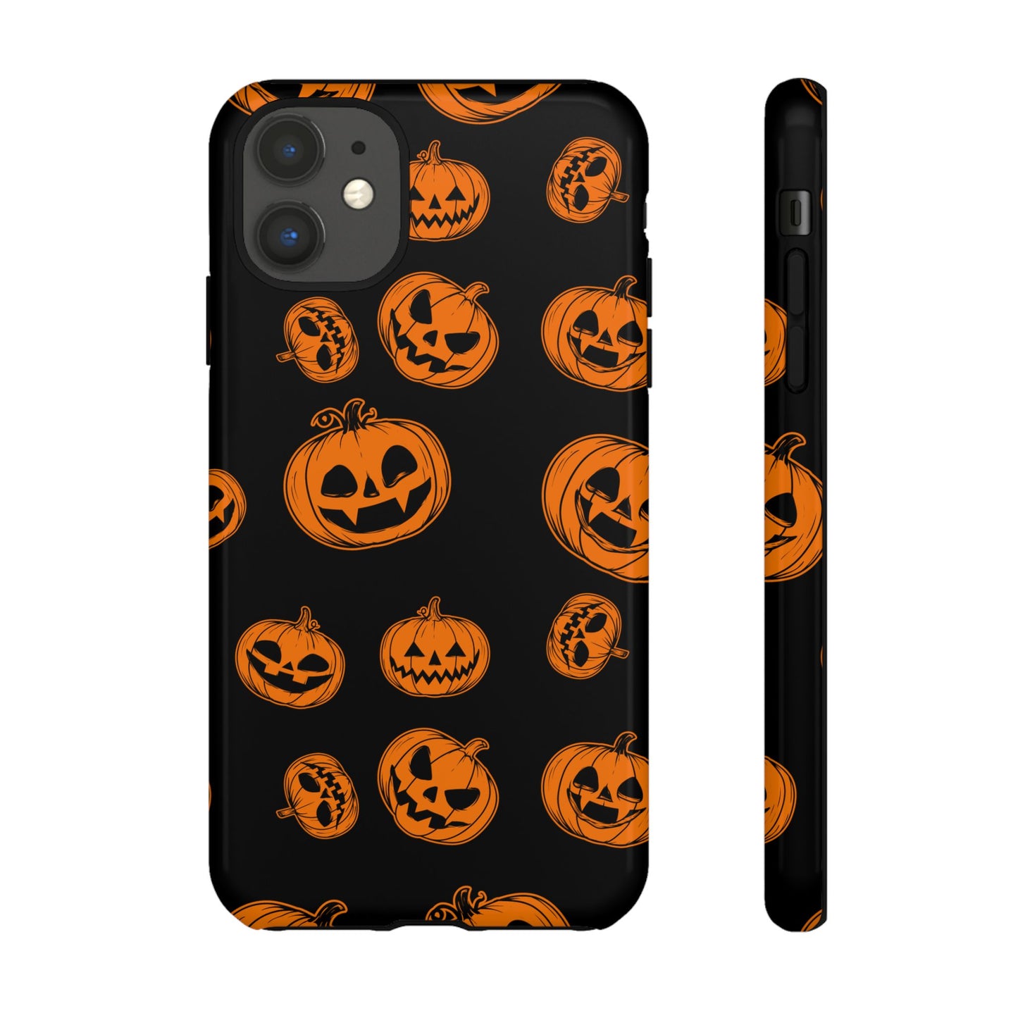 Custom Cute Spooky Halloween Phone Case, Pumpkeen,  Protective iPhone, Samsung Galaxy, and Google Pixel devices