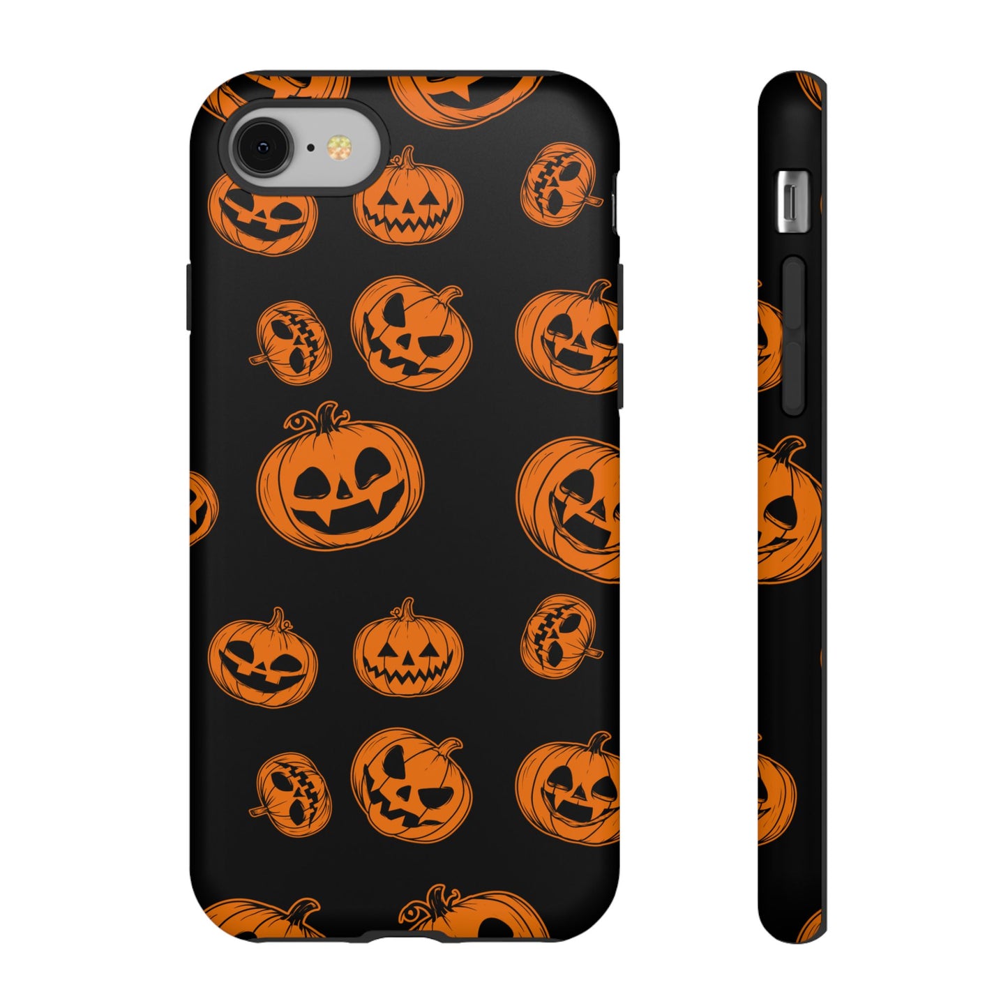 Custom Cute Spooky Halloween Phone Case, Pumpkeen,  Protective iPhone, Samsung Galaxy, and Google Pixel devices