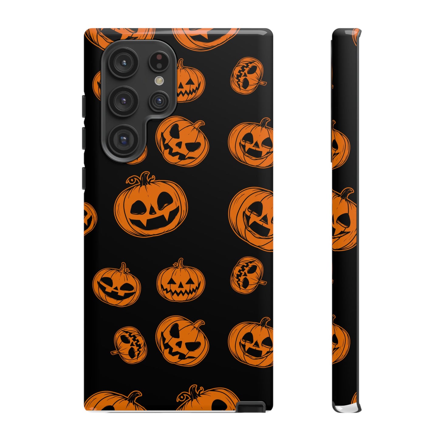 Custom Cute Spooky Halloween Phone Case, Pumpkeen,  Protective iPhone, Samsung Galaxy, and Google Pixel devices