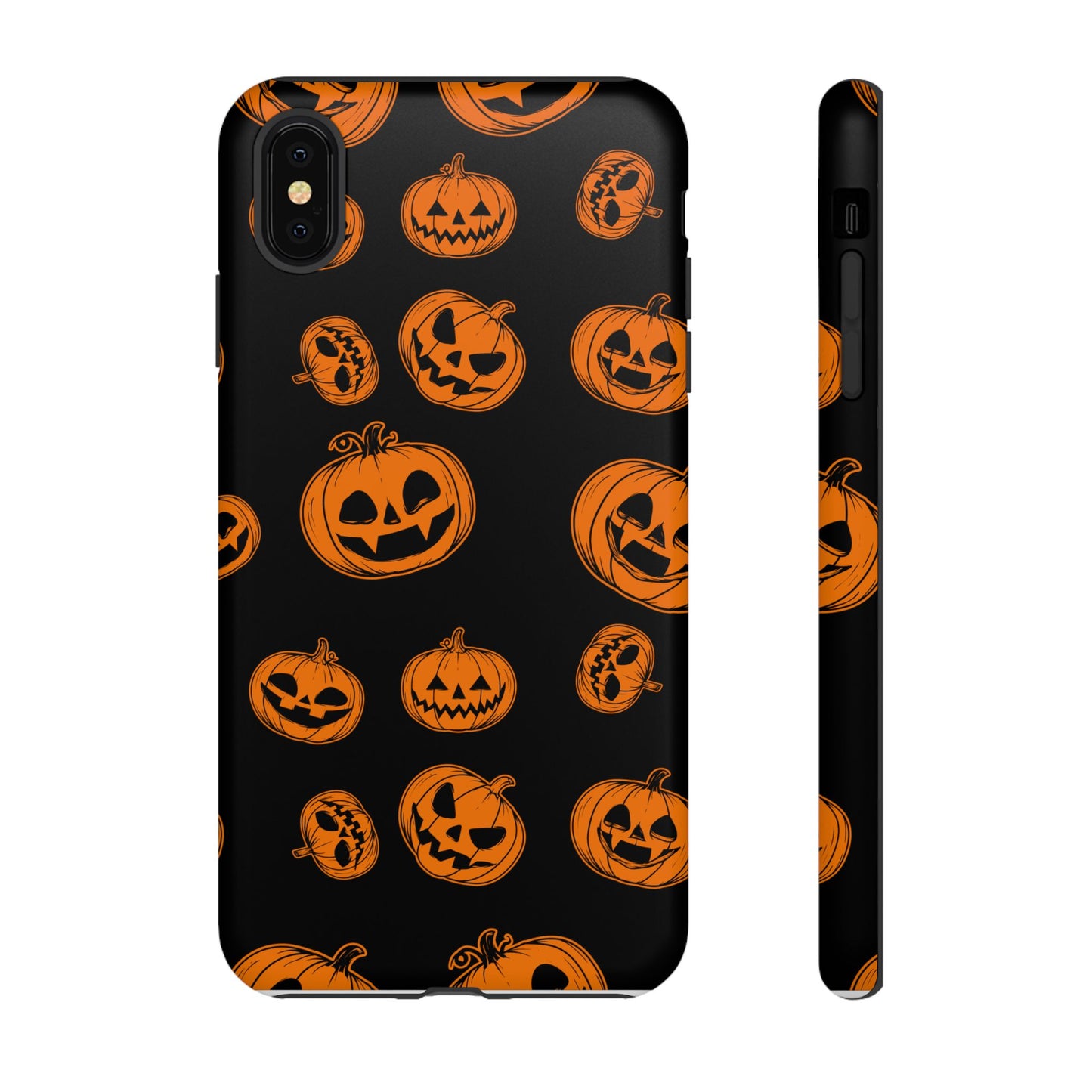 Custom Cute Spooky Halloween Phone Case, Pumpkeen,  Protective iPhone, Samsung Galaxy, and Google Pixel devices