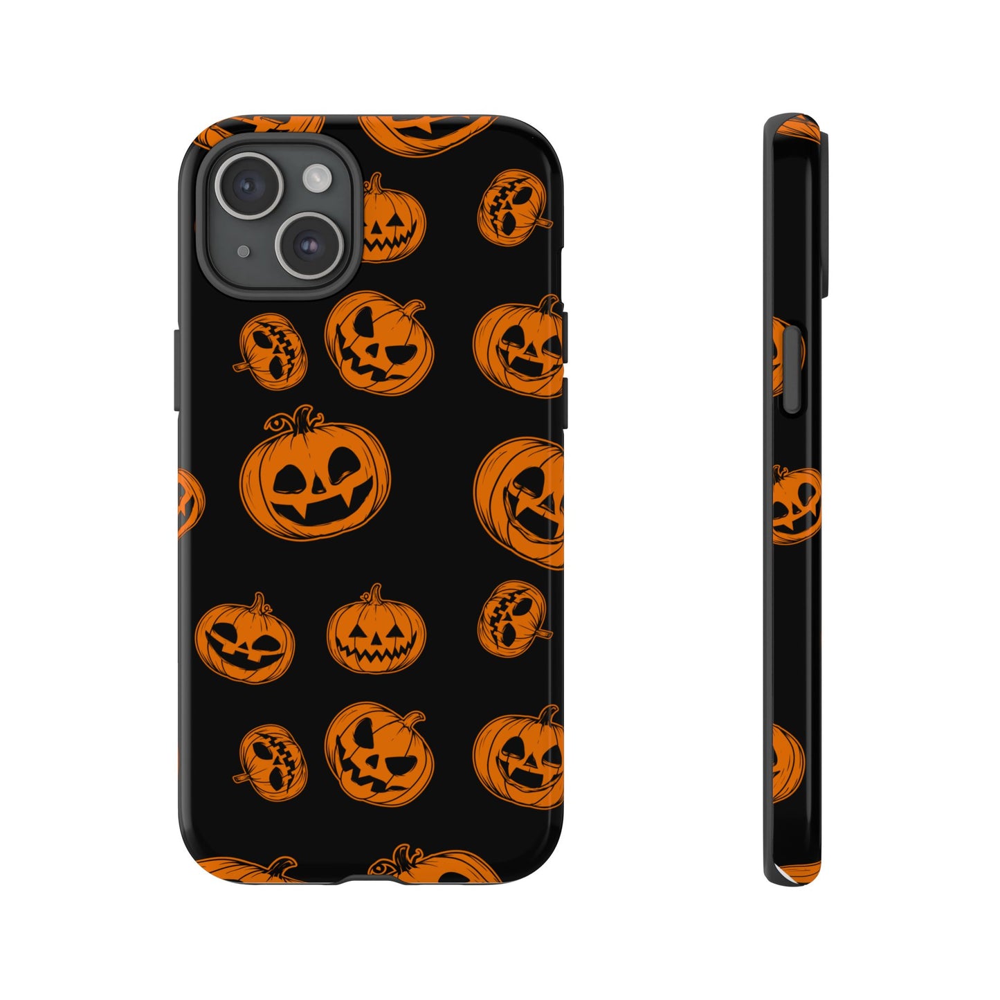 Custom Cute Spooky Halloween Phone Case, Pumpkeen,  Protective iPhone, Samsung Galaxy, and Google Pixel devices