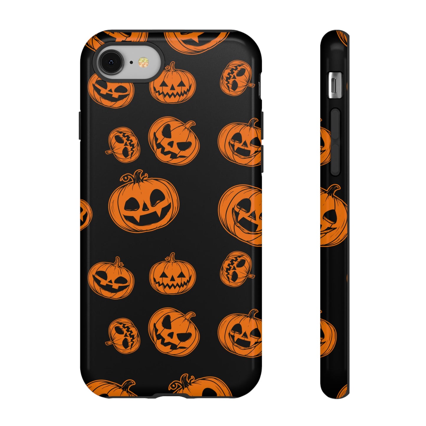 Custom Cute Spooky Halloween Phone Case, Pumpkeen,  Protective iPhone, Samsung Galaxy, and Google Pixel devices