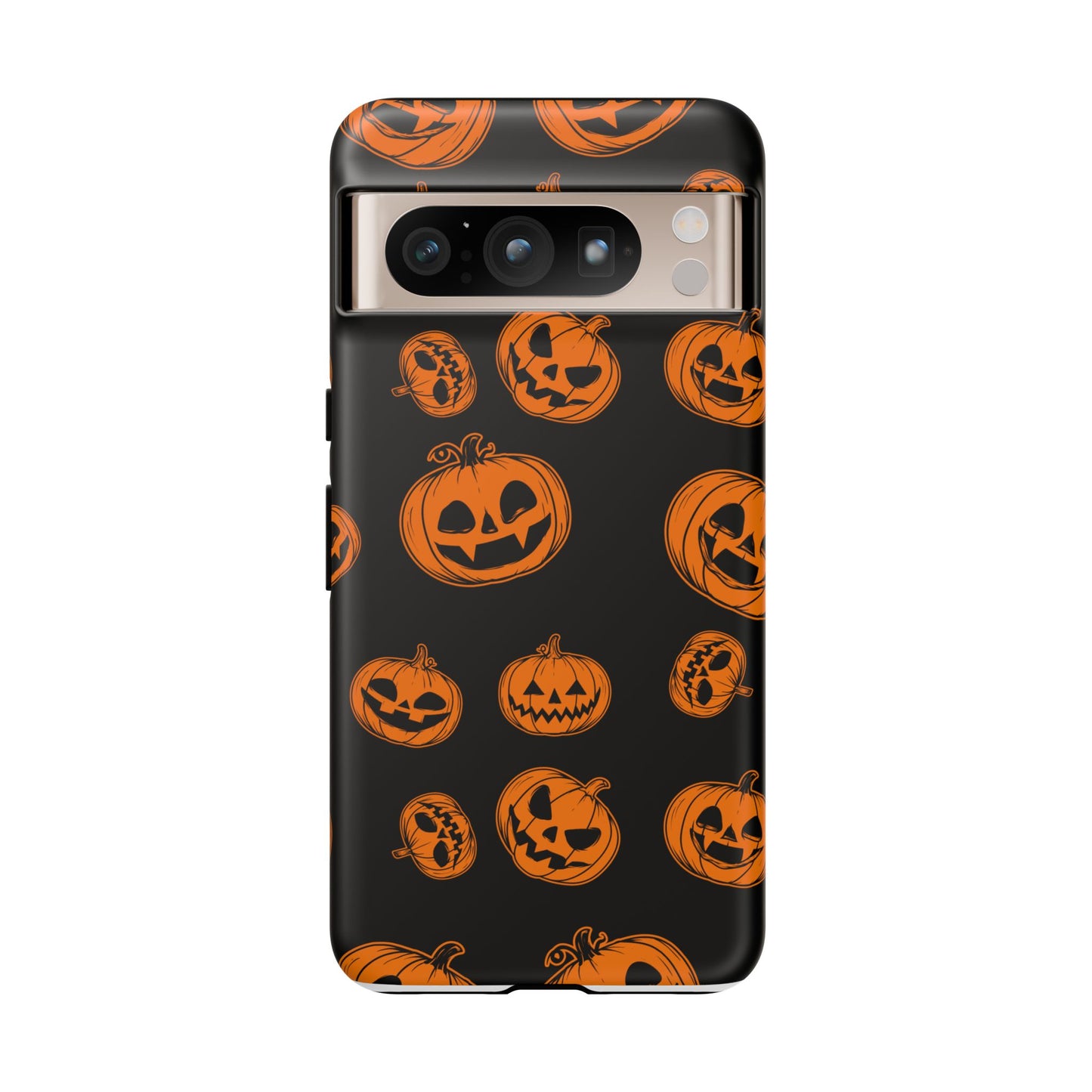 Custom Cute Spooky Halloween Phone Case, Pumpkeen,  Protective iPhone, Samsung Galaxy, and Google Pixel devices