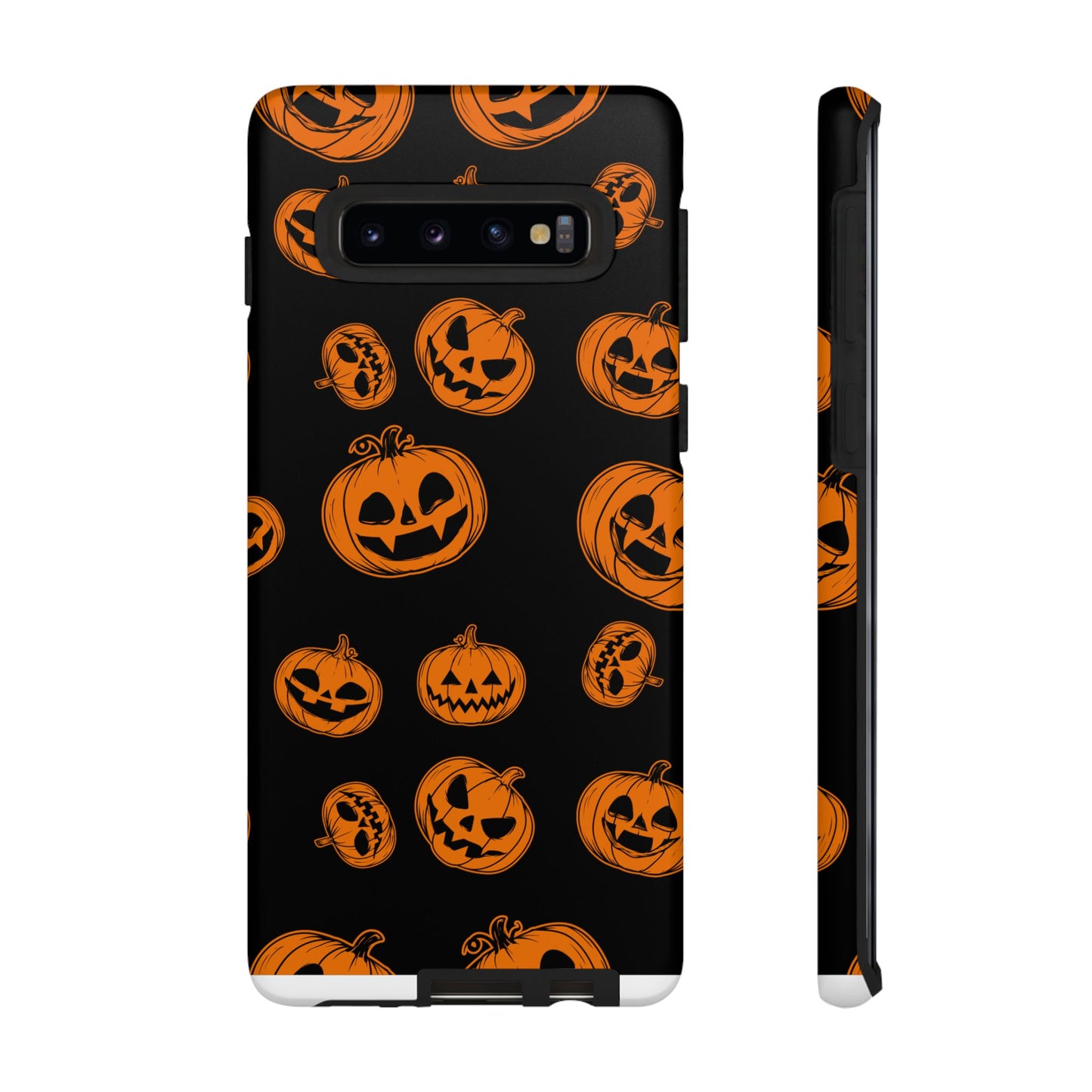 Custom Cute Spooky Halloween Phone Case, Pumpkeen,  Protective iPhone, Samsung Galaxy, and Google Pixel devices