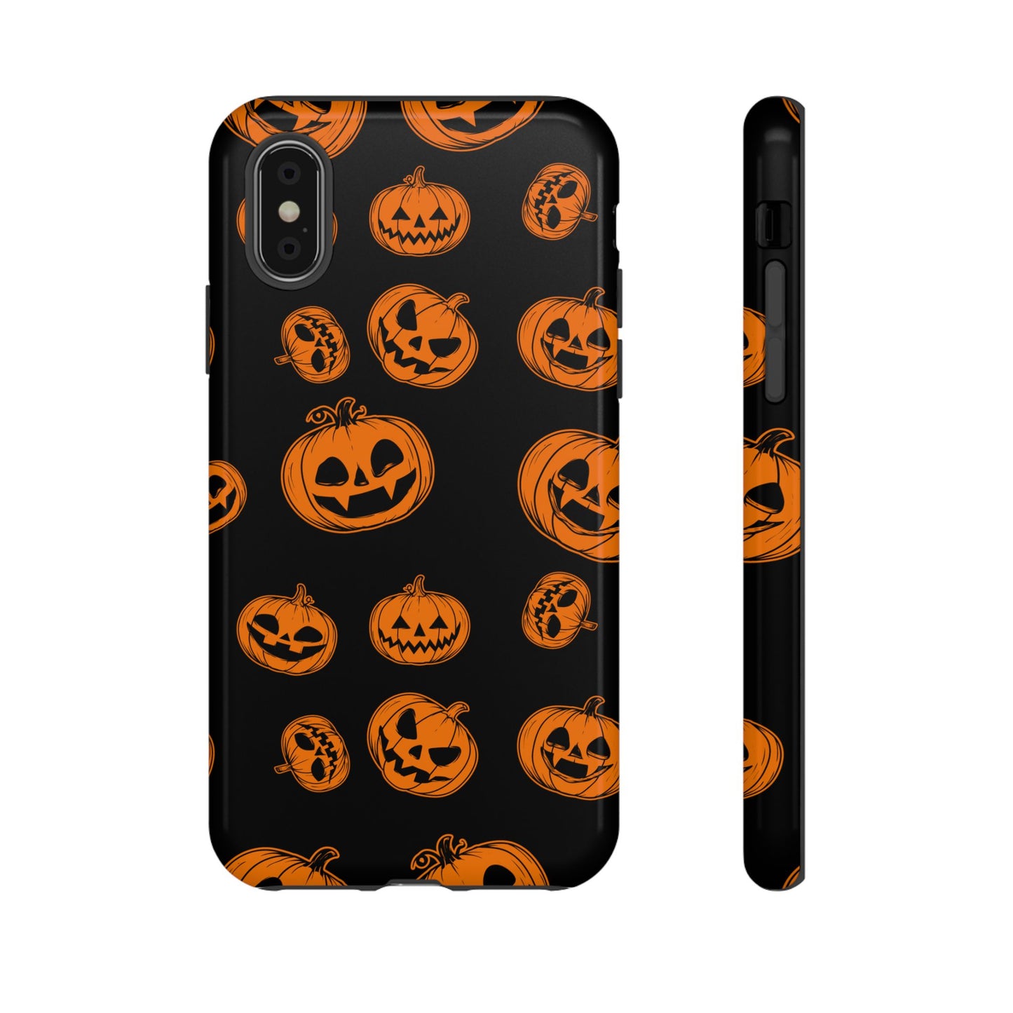 Custom Cute Spooky Halloween Phone Case, Pumpkeen,  Protective iPhone, Samsung Galaxy, and Google Pixel devices