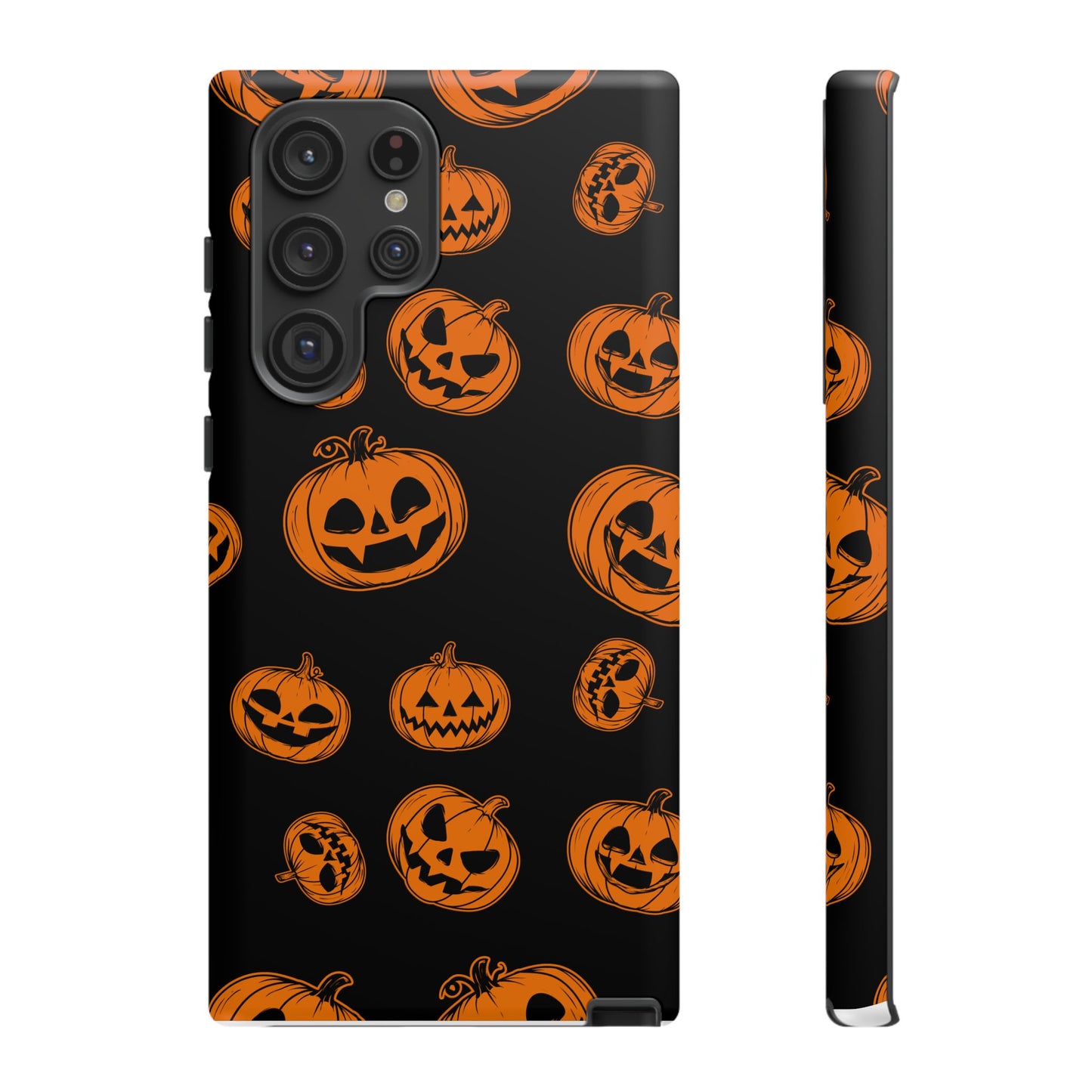 Custom Cute Spooky Halloween Phone Case, Pumpkeen,  Protective iPhone, Samsung Galaxy, and Google Pixel devices