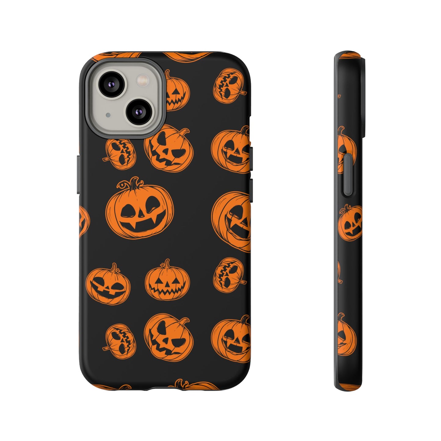 Custom Cute Spooky Halloween Phone Case, Pumpkeen,  Protective iPhone, Samsung Galaxy, and Google Pixel devices