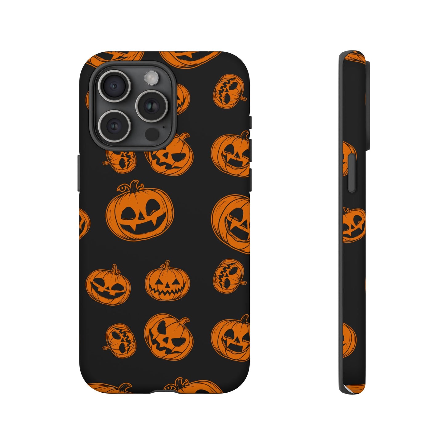 Custom Cute Spooky Halloween Phone Case, Pumpkeen,  Protective iPhone, Samsung Galaxy, and Google Pixel devices