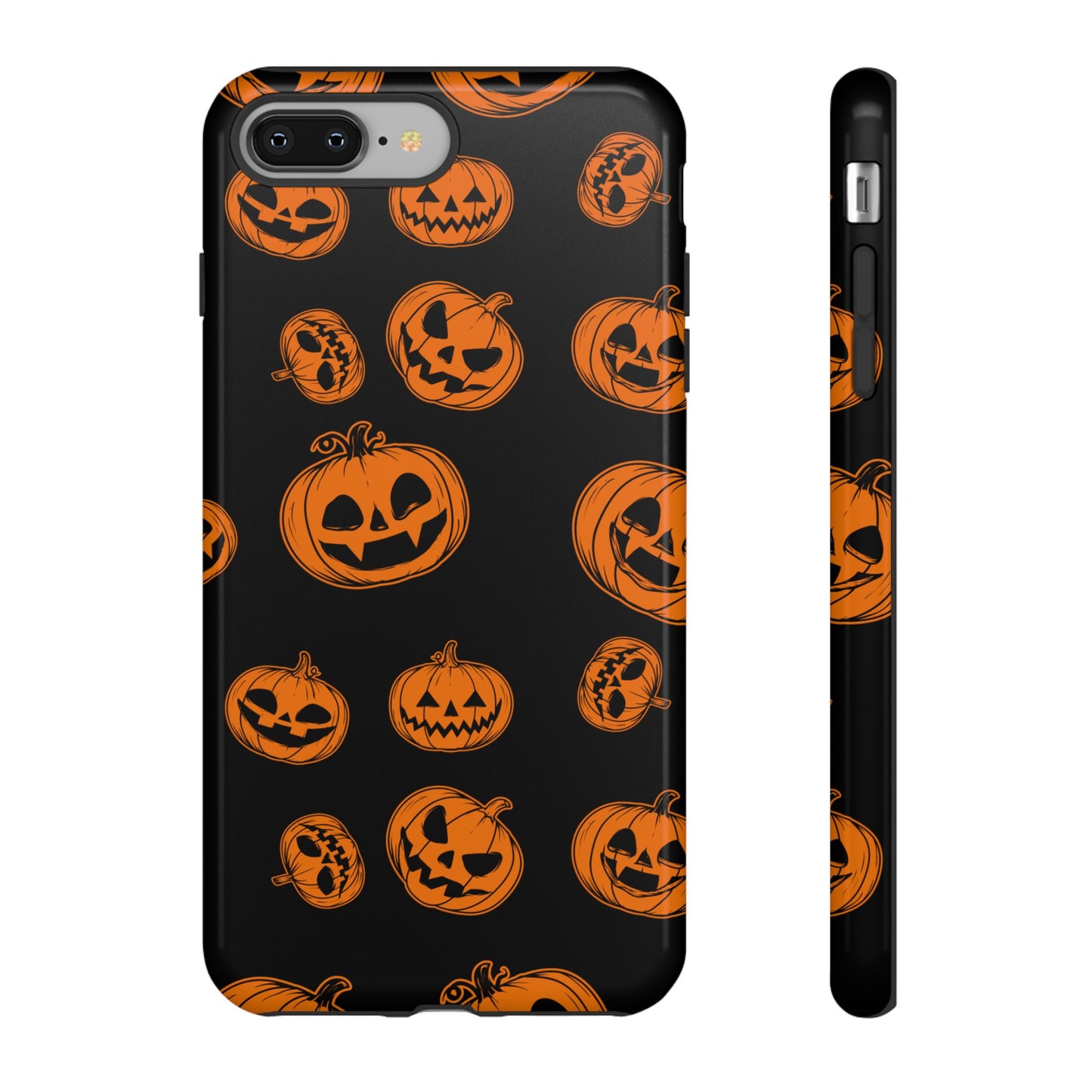 Custom Cute Spooky Halloween Phone Case, Pumpkeen,  Protective iPhone, Samsung Galaxy, and Google Pixel devices