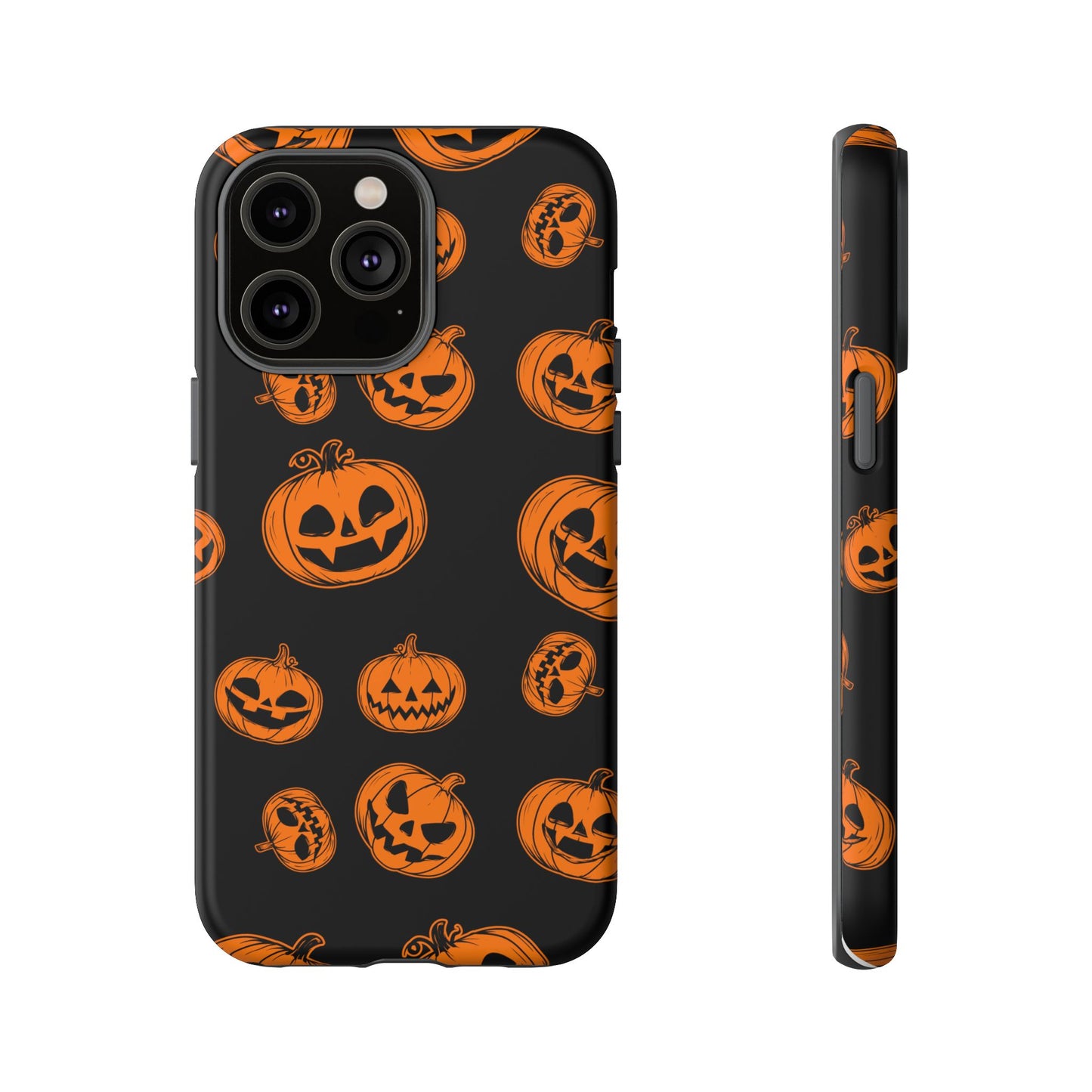 Custom Cute Spooky Halloween Phone Case, Pumpkeen,  Protective iPhone, Samsung Galaxy, and Google Pixel devices