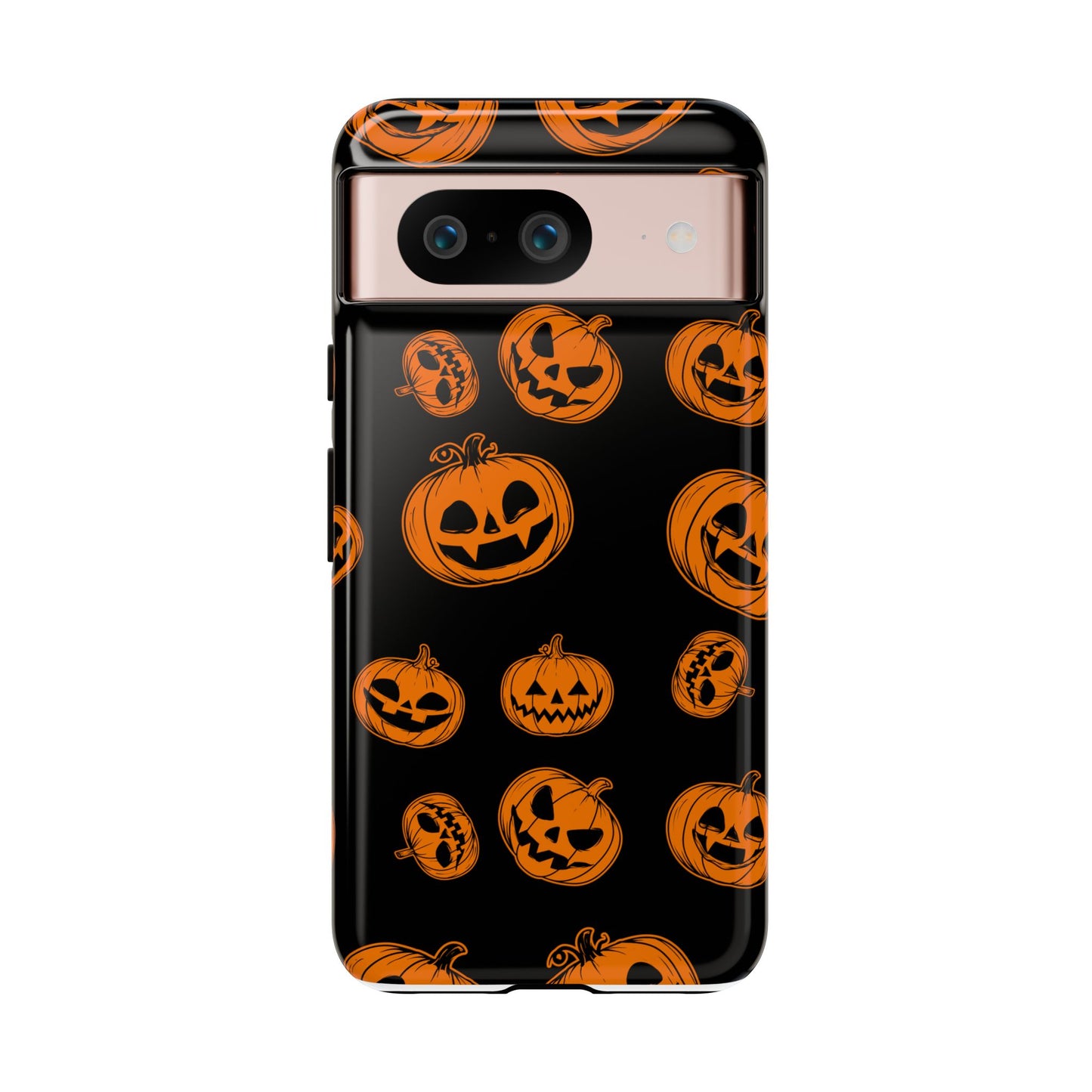 Custom Cute Spooky Halloween Phone Case, Pumpkeen,  Protective iPhone, Samsung Galaxy, and Google Pixel devices