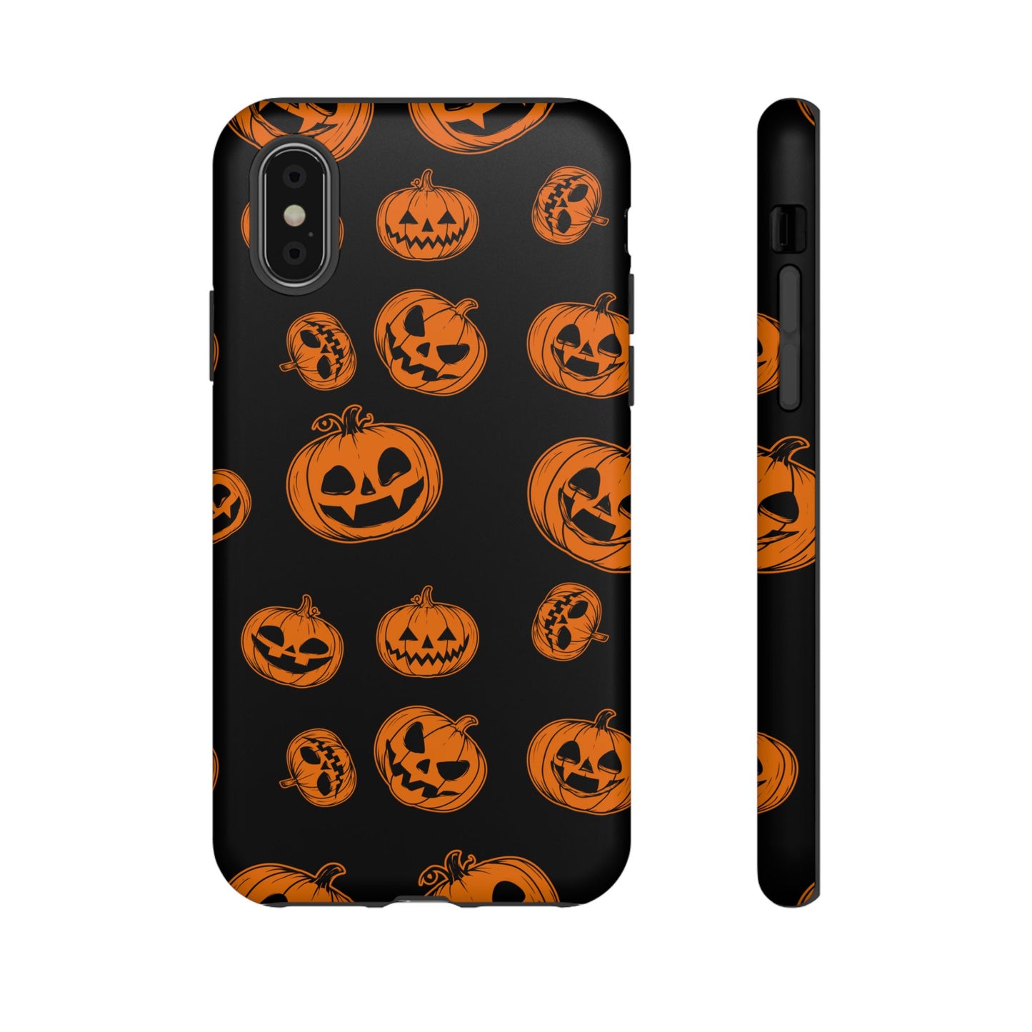 Custom Cute Spooky Halloween Phone Case, Pumpkeen,  Protective iPhone, Samsung Galaxy, and Google Pixel devices