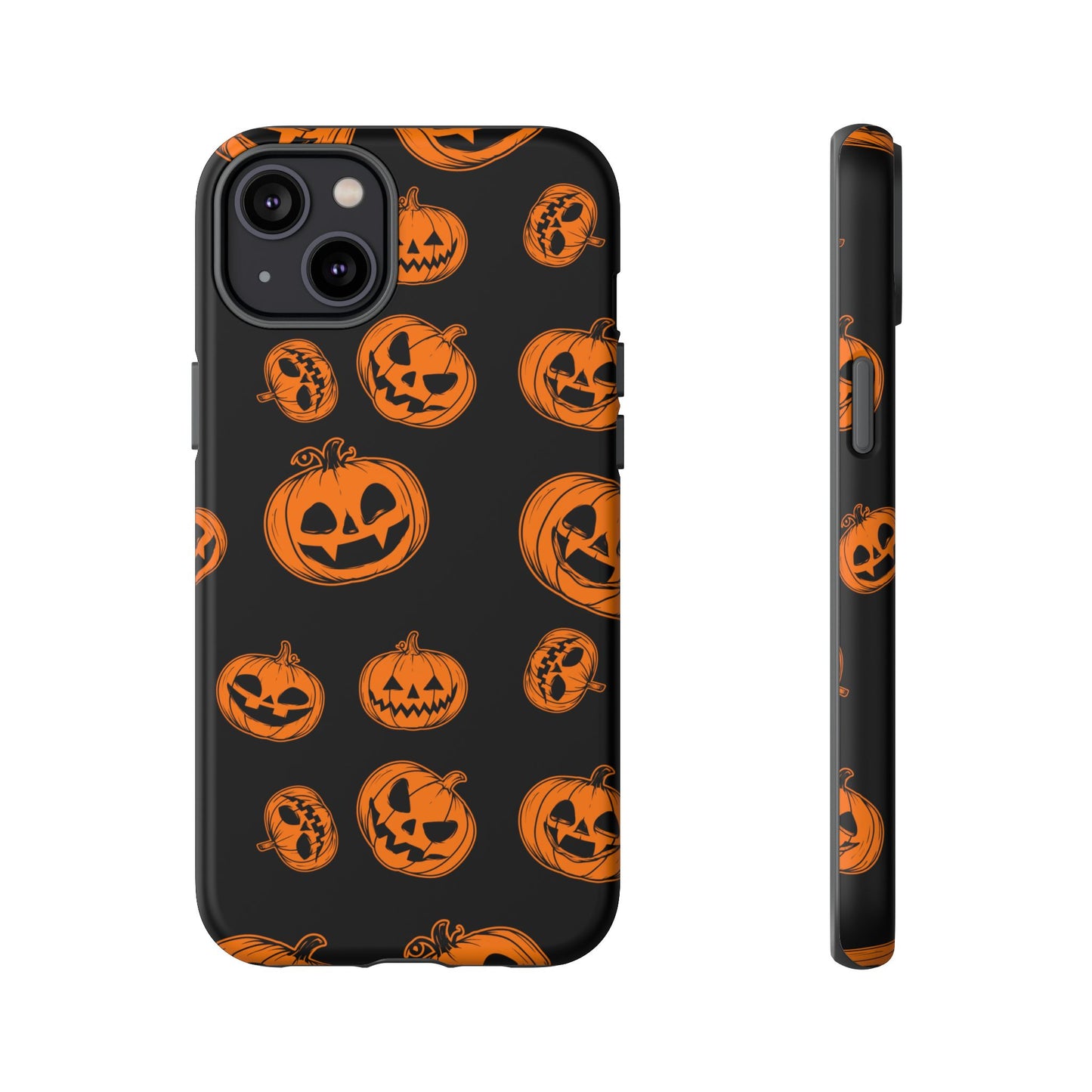 Custom Cute Spooky Halloween Phone Case, Pumpkeen,  Protective iPhone, Samsung Galaxy, and Google Pixel devices