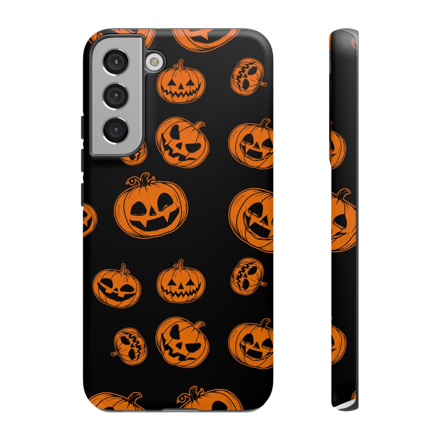 Custom Cute Spooky Halloween Phone Case, Pumpkeen,  Protective iPhone, Samsung Galaxy, and Google Pixel devices