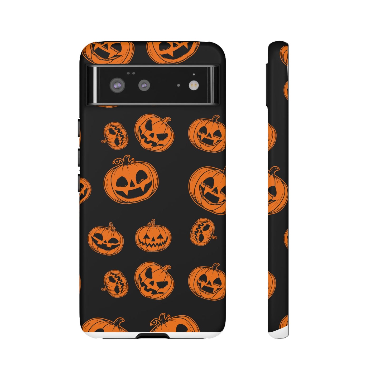 Custom Cute Spooky Halloween Phone Case, Pumpkeen,  Protective iPhone, Samsung Galaxy, and Google Pixel devices