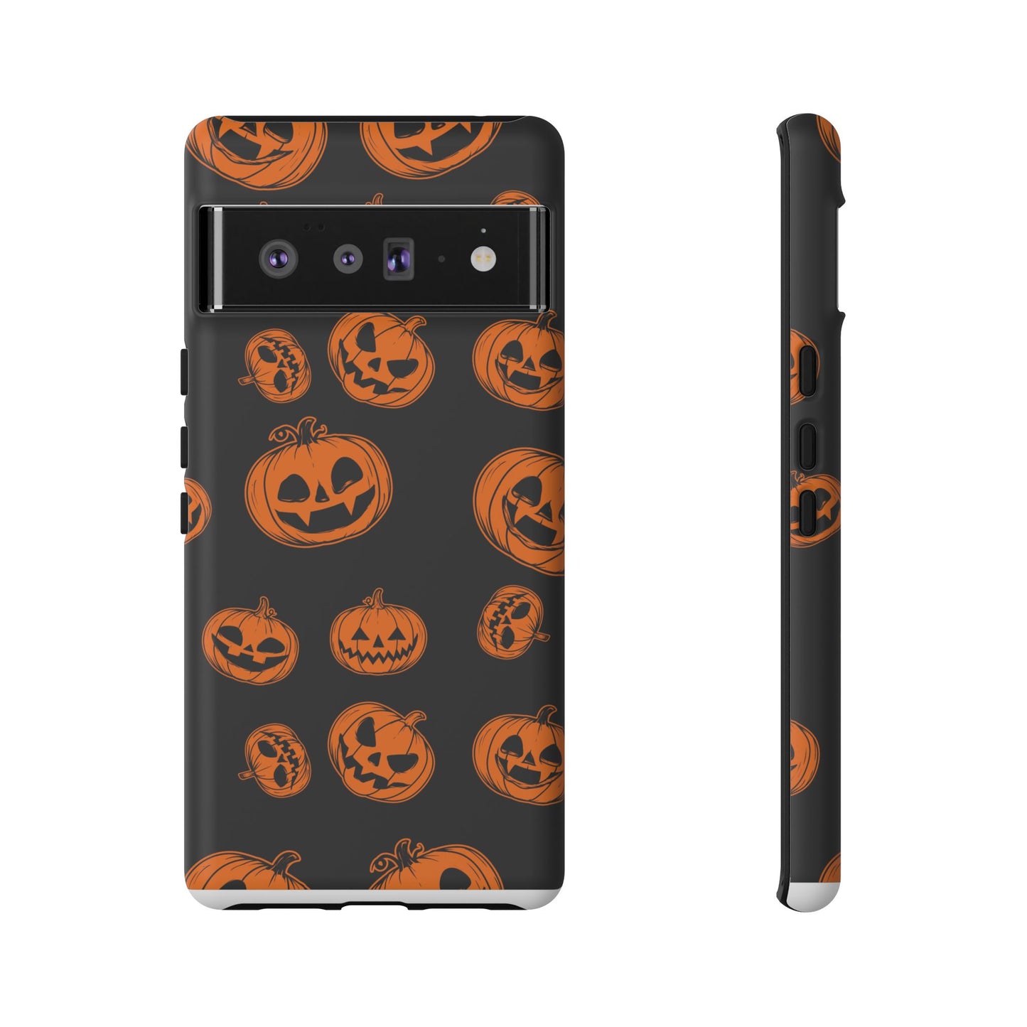 Custom Cute Spooky Halloween Phone Case, Pumpkeen,  Protective iPhone, Samsung Galaxy, and Google Pixel devices