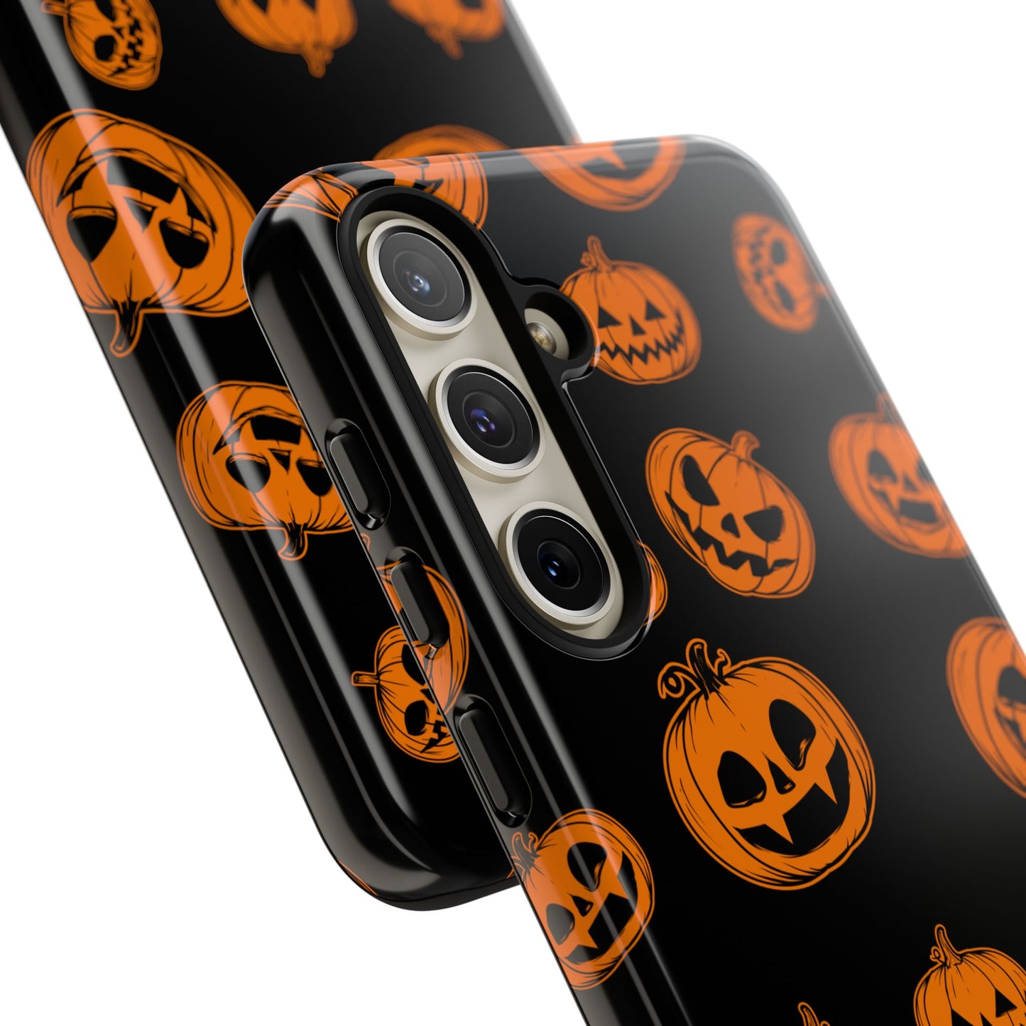 Custom Cute Spooky Halloween Phone Case, Pumpkeen,  Protective iPhone, Samsung Galaxy, and Google Pixel devices