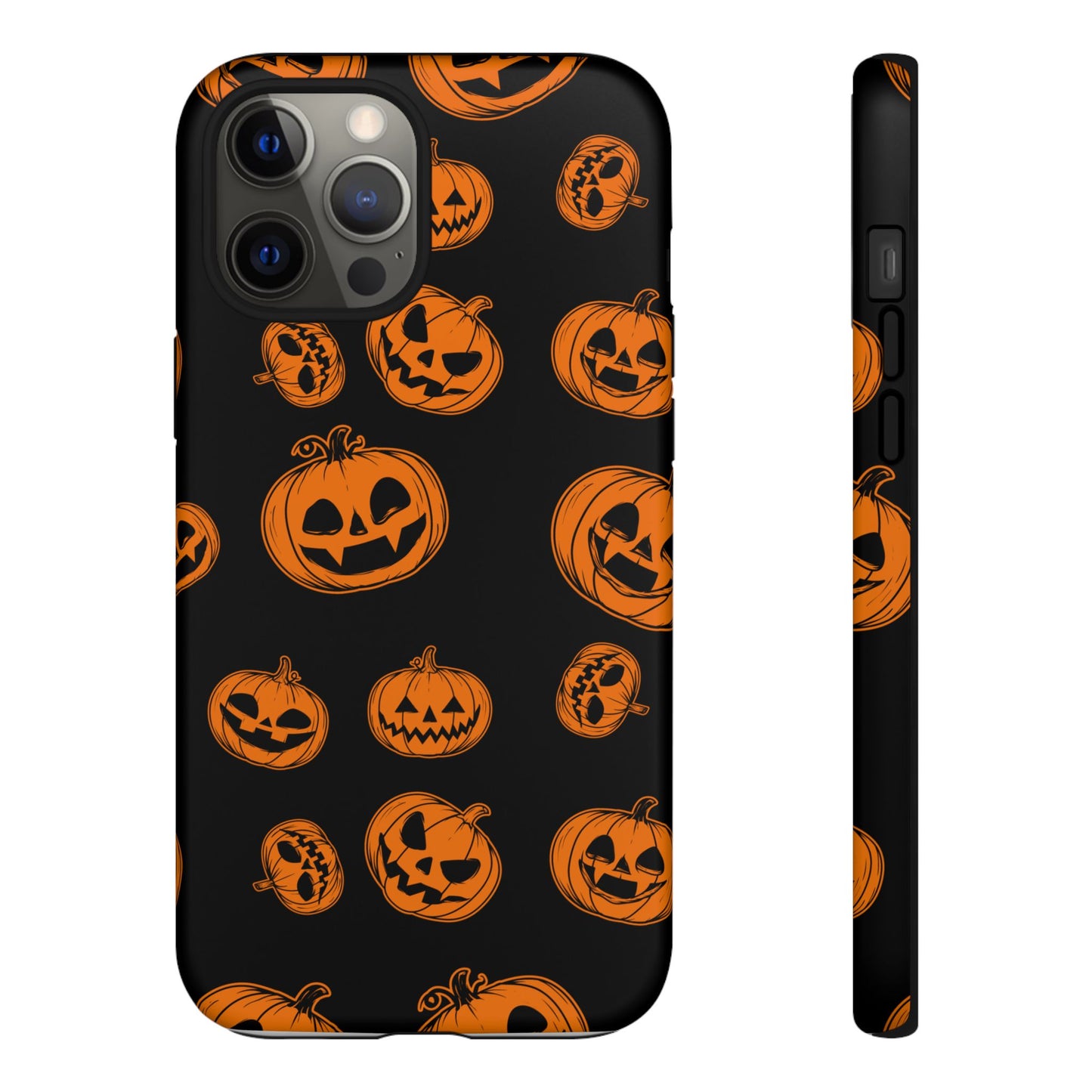 Custom Cute Spooky Halloween Phone Case, Pumpkeen,  Protective iPhone, Samsung Galaxy, and Google Pixel devices