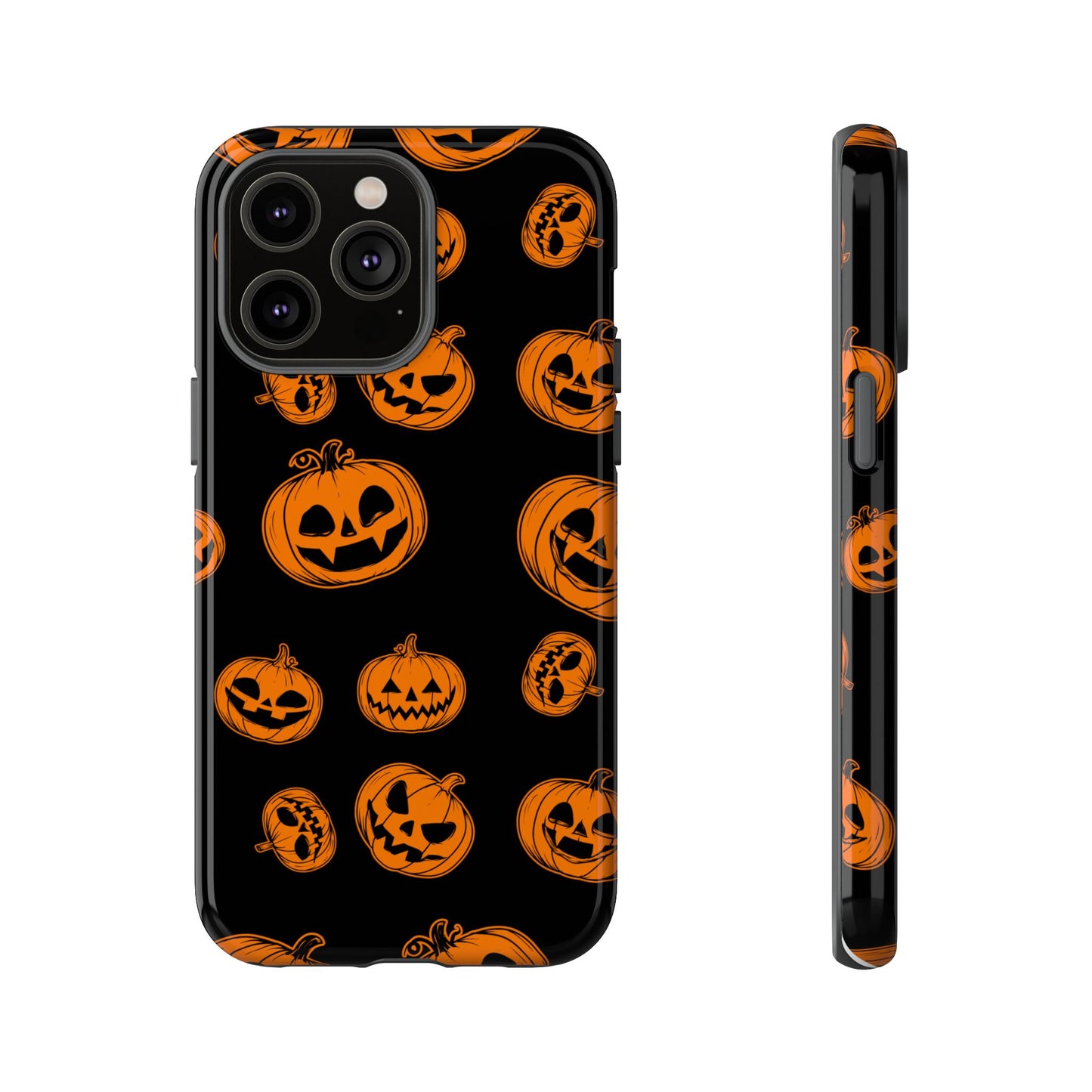 Custom Cute Spooky Halloween Phone Case, Pumpkeen,  Protective iPhone, Samsung Galaxy, and Google Pixel devices