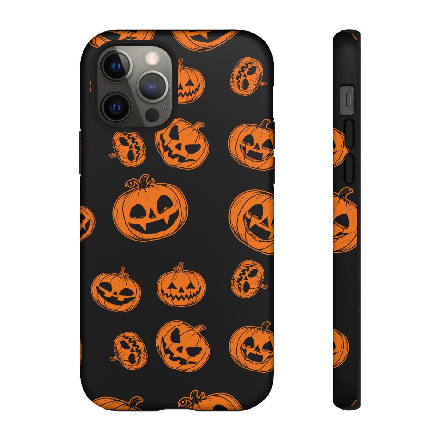 Custom Cute Spooky Halloween Phone Case, Pumpkeen,  Protective iPhone, Samsung Galaxy, and Google Pixel devices