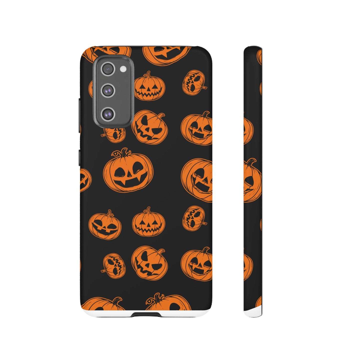 Custom Cute Spooky Halloween Phone Case, Pumpkeen,  Protective iPhone, Samsung Galaxy, and Google Pixel devices