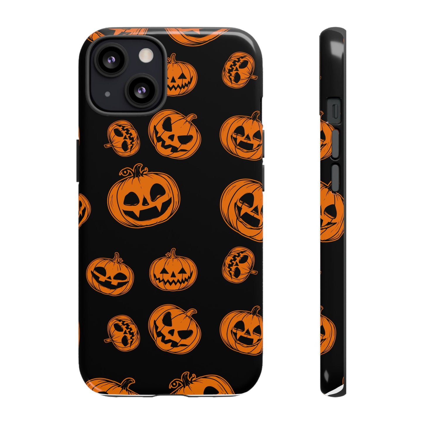 Custom Cute Spooky Halloween Phone Case, Pumpkeen,  Protective iPhone, Samsung Galaxy, and Google Pixel devices