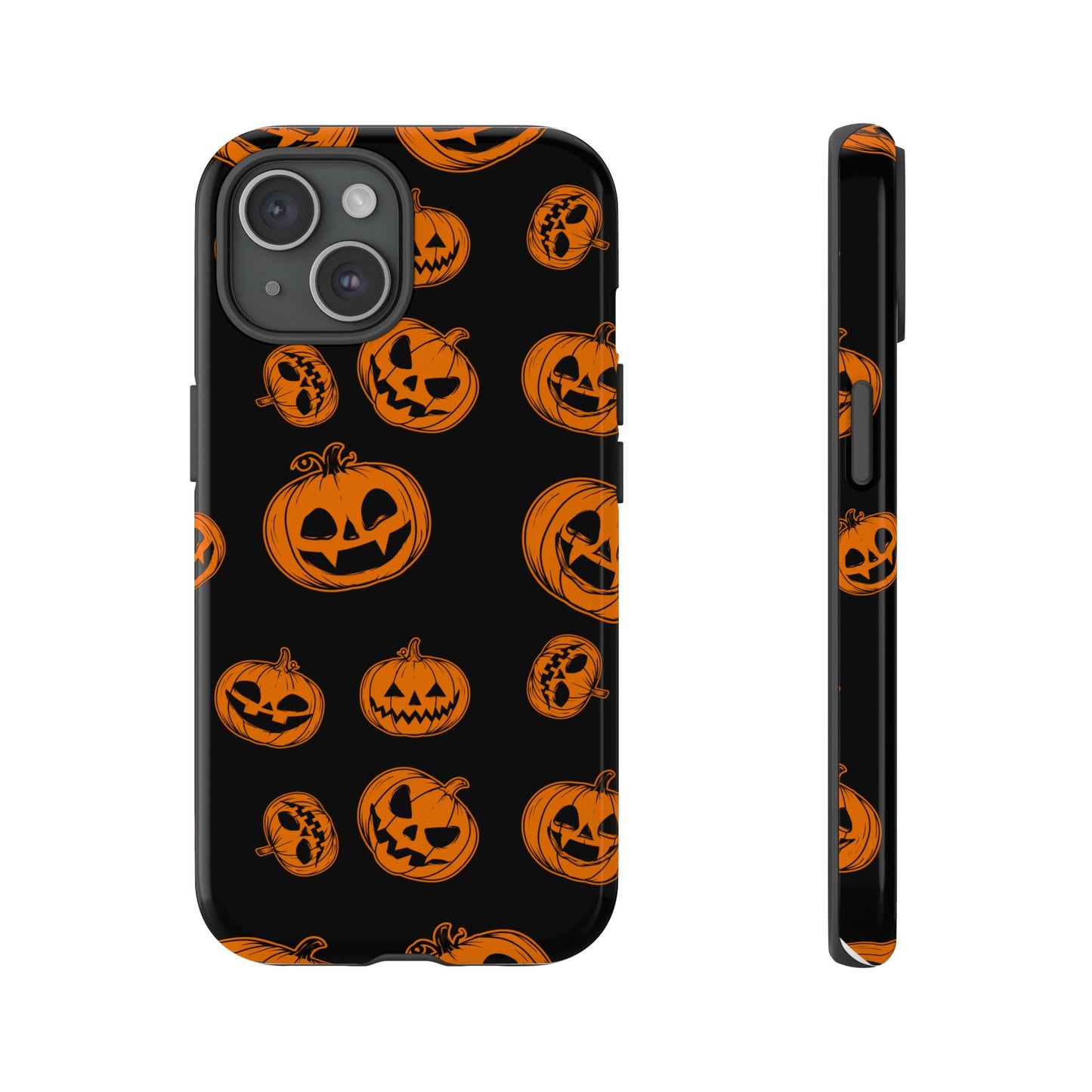 Custom Cute Spooky Halloween Phone Case, Pumpkeen,  Protective iPhone, Samsung Galaxy, and Google Pixel devices