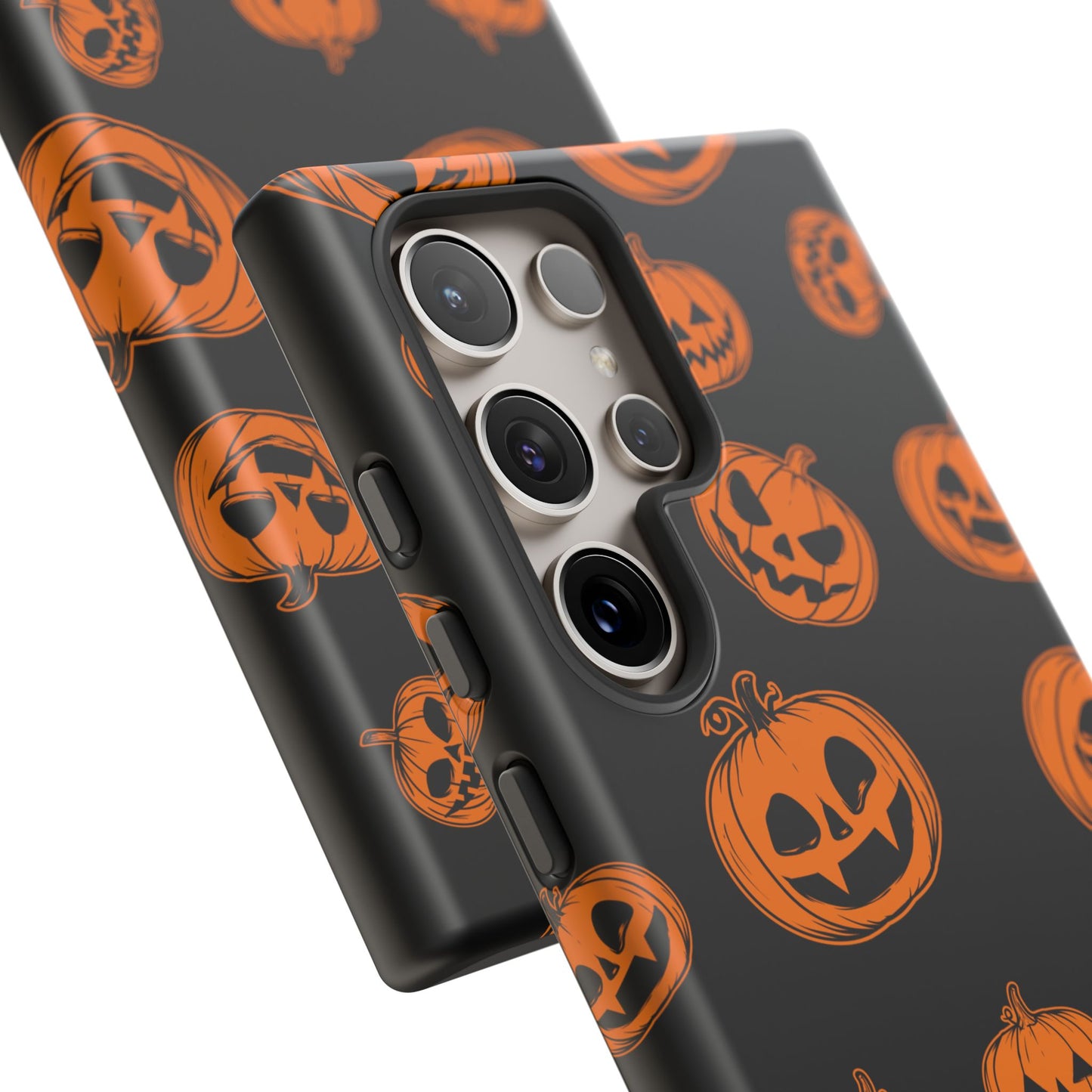 Custom Cute Spooky Halloween Phone Case, Pumpkeen,  Protective iPhone, Samsung Galaxy, and Google Pixel devices