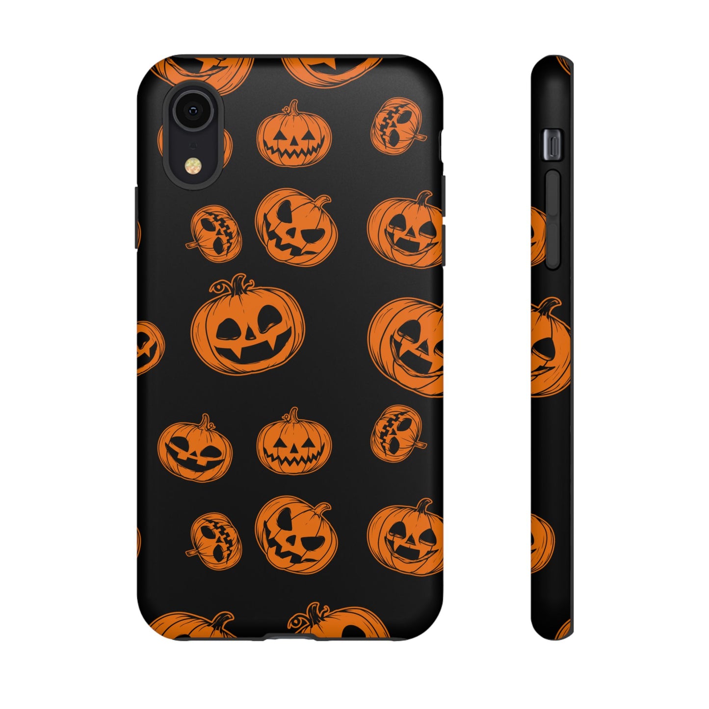 Custom Cute Spooky Halloween Phone Case, Pumpkeen,  Protective iPhone, Samsung Galaxy, and Google Pixel devices