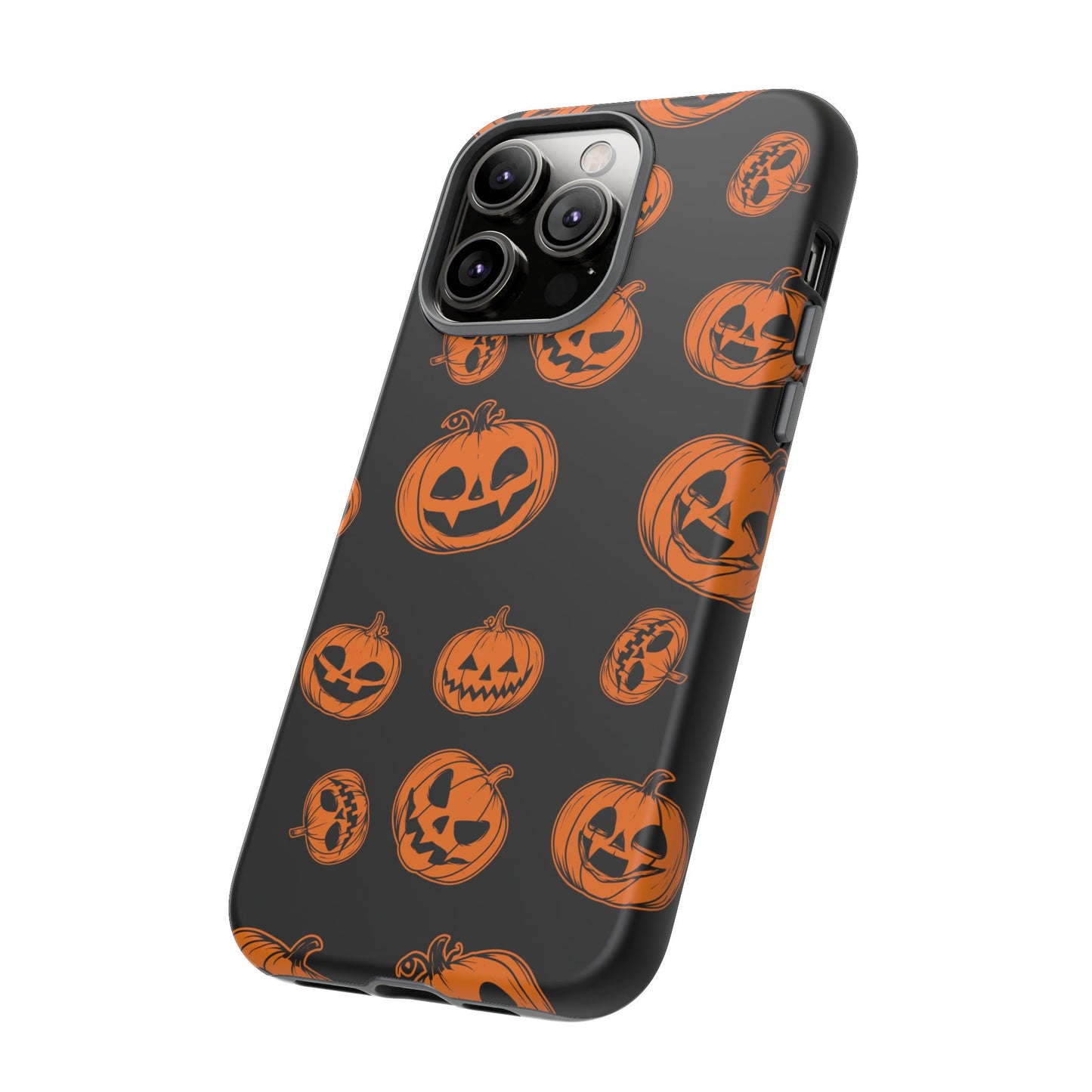 Custom Cute Spooky Halloween Phone Case, Pumpkeen,  Protective iPhone, Samsung Galaxy, and Google Pixel devices