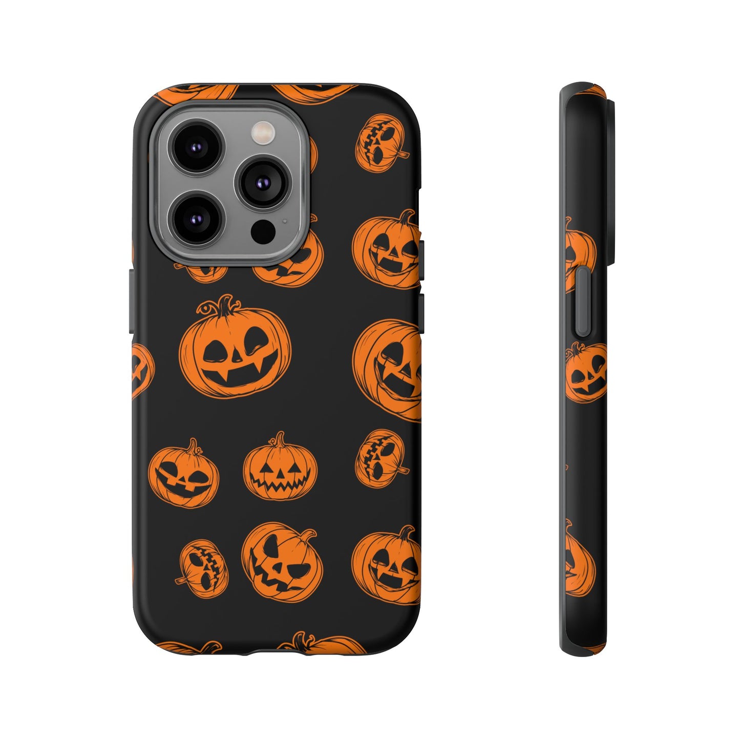 Custom Cute Spooky Halloween Phone Case, Pumpkeen,  Protective iPhone, Samsung Galaxy, and Google Pixel devices