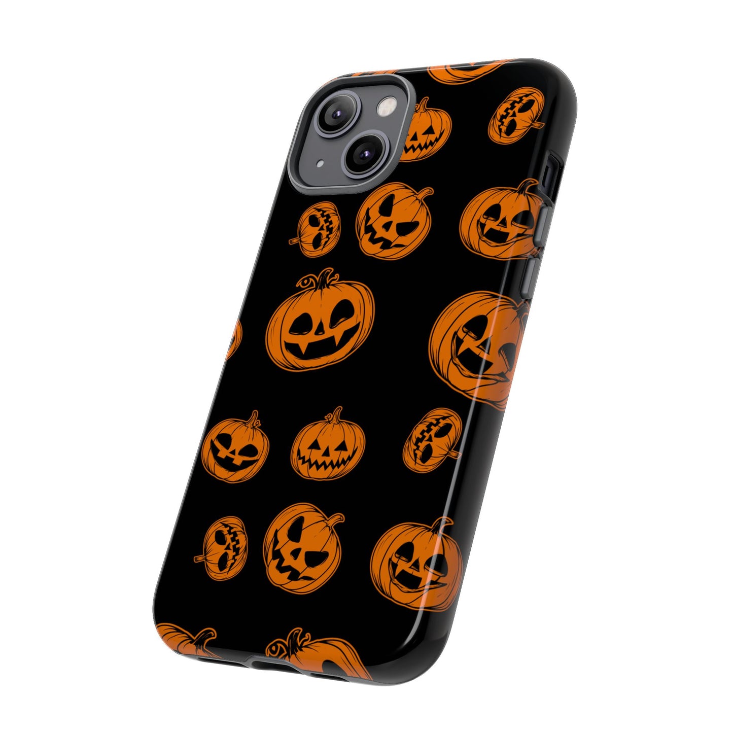 Custom Cute Spooky Halloween Phone Case, Pumpkeen,  Protective iPhone, Samsung Galaxy, and Google Pixel devices