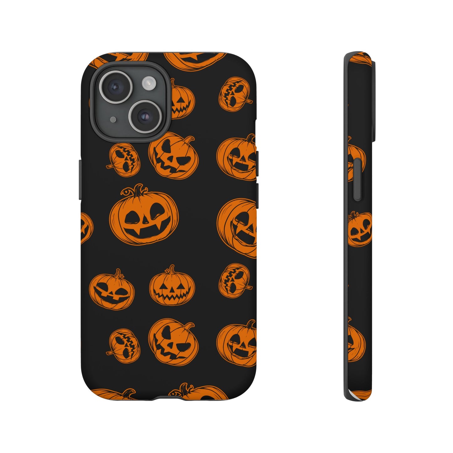 Custom Cute Spooky Halloween Phone Case, Pumpkeen,  Protective iPhone, Samsung Galaxy, and Google Pixel devices