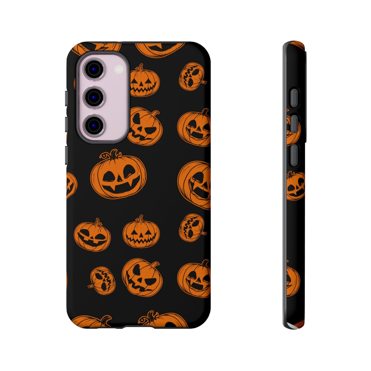 Custom Cute Spooky Halloween Phone Case, Pumpkeen,  Protective iPhone, Samsung Galaxy, and Google Pixel devices