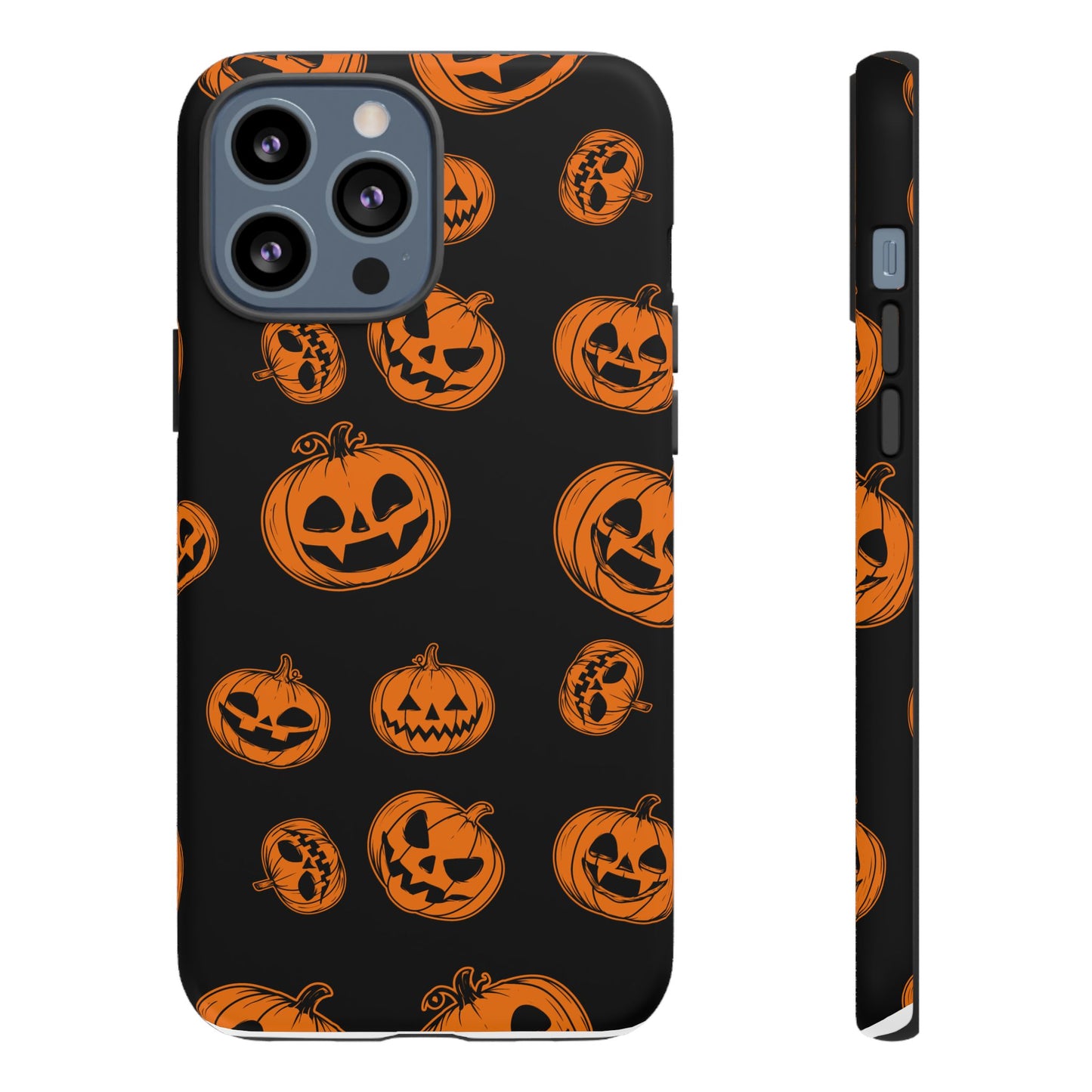 Custom Cute Spooky Halloween Phone Case, Pumpkeen,  Protective iPhone, Samsung Galaxy, and Google Pixel devices