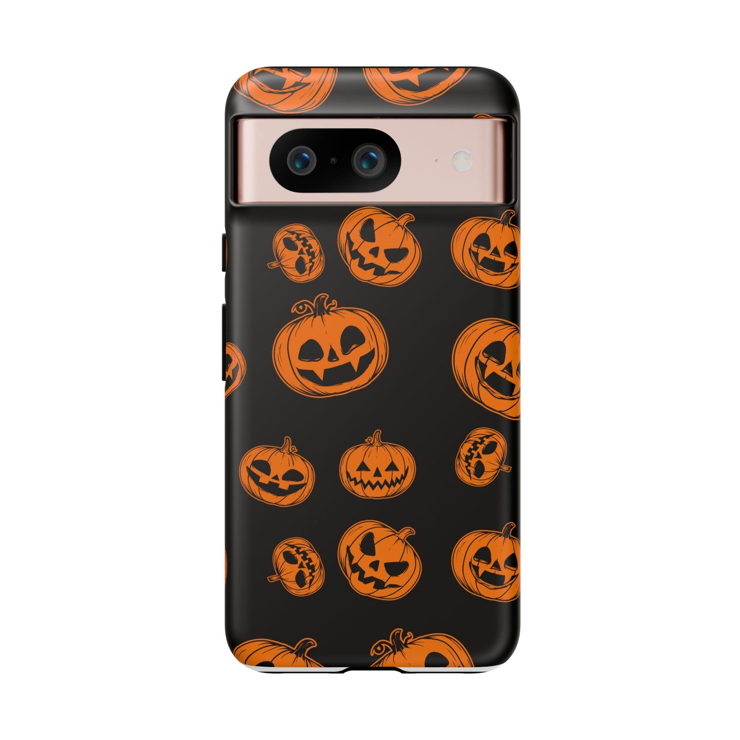 Custom Cute Spooky Halloween Phone Case, Pumpkeen,  Protective iPhone, Samsung Galaxy, and Google Pixel devices